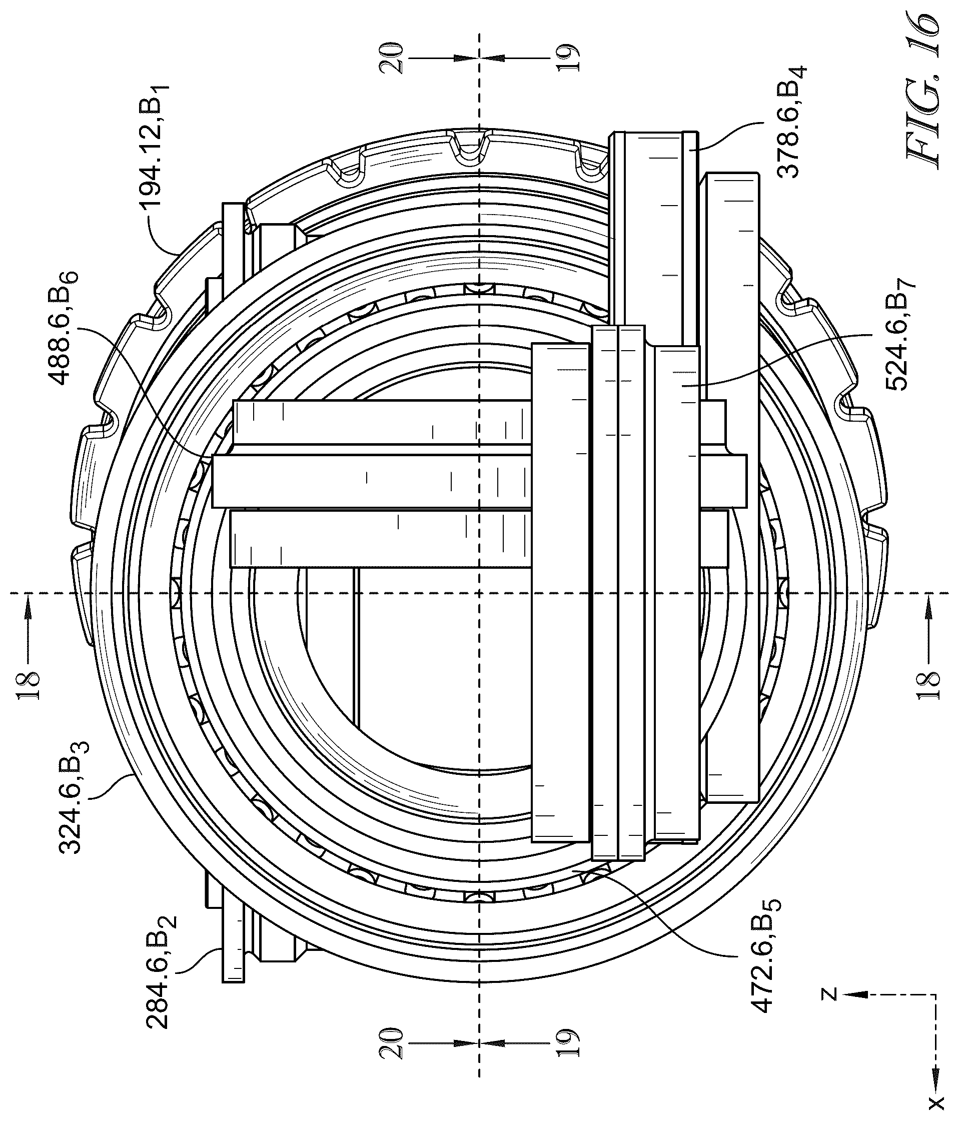 Patent US12611766 Figure 20 – Humanoid robot with advanced kinematics
