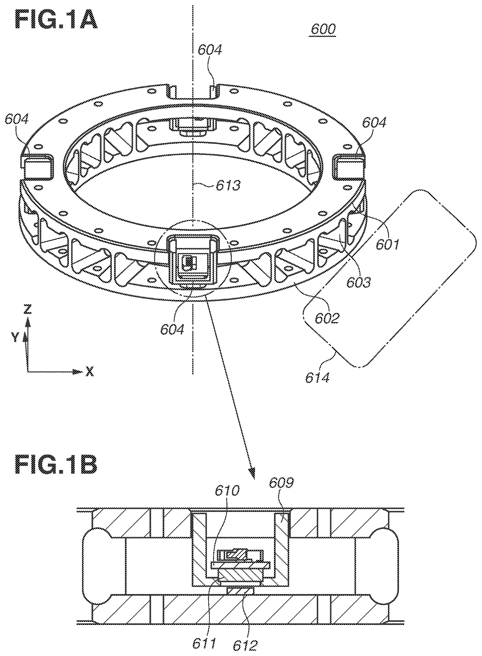 Patent US12611769 Figure 1 – Robot