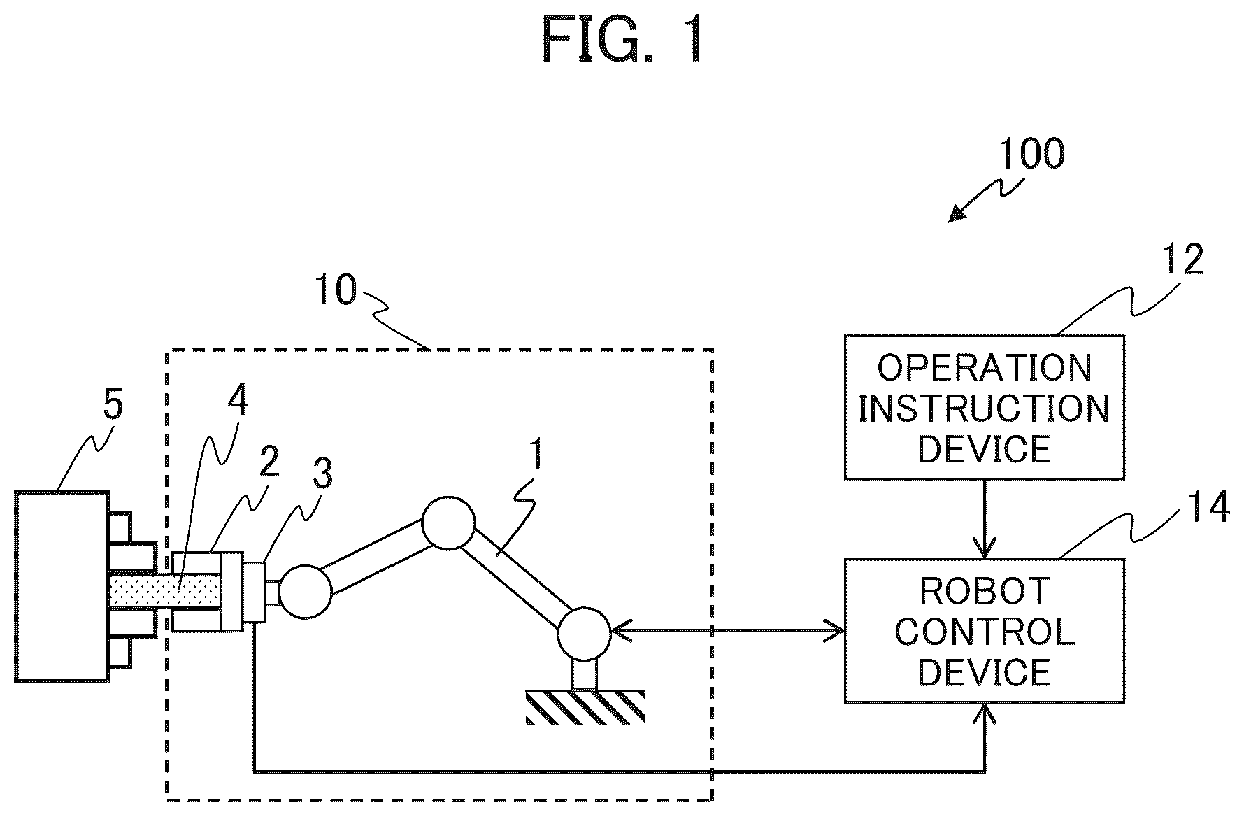 Patent US12611772 — Robot control device and robot control method — Figure 1