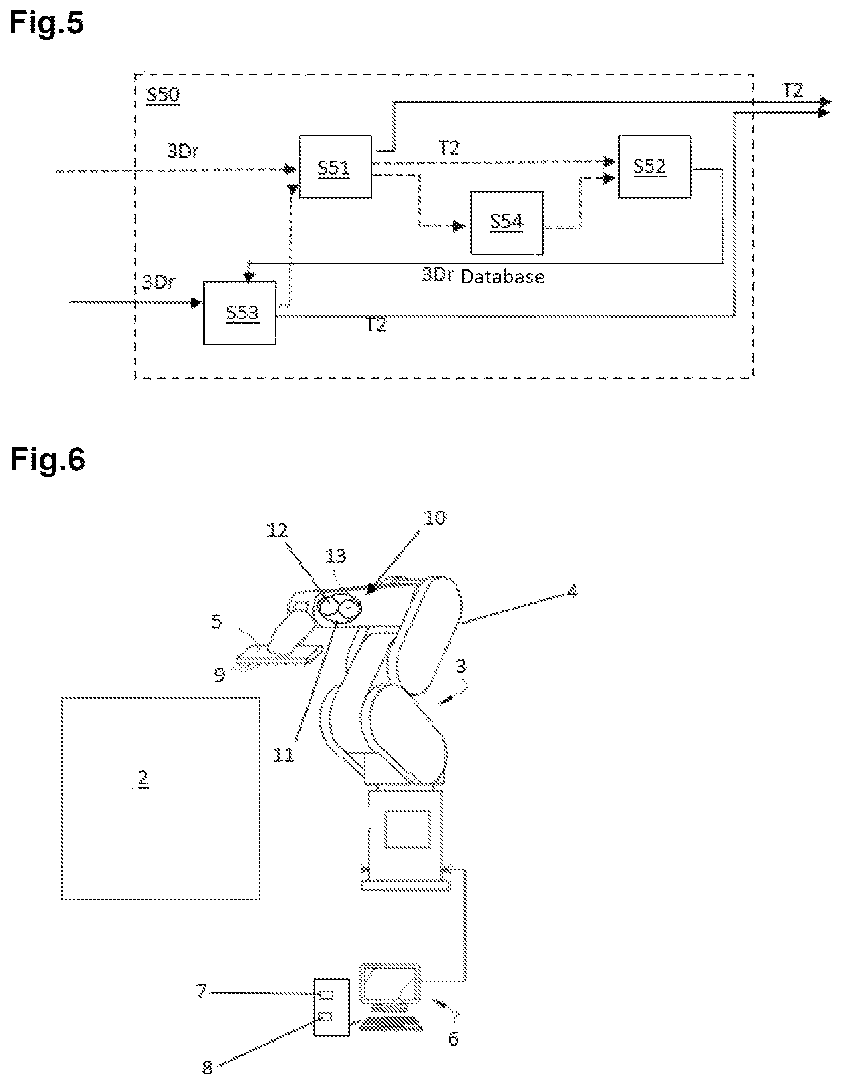 Patent US12611775 Figure 2 – Process for painting a workpiece comprising generating a trajectory suitable for the actual workpiece
