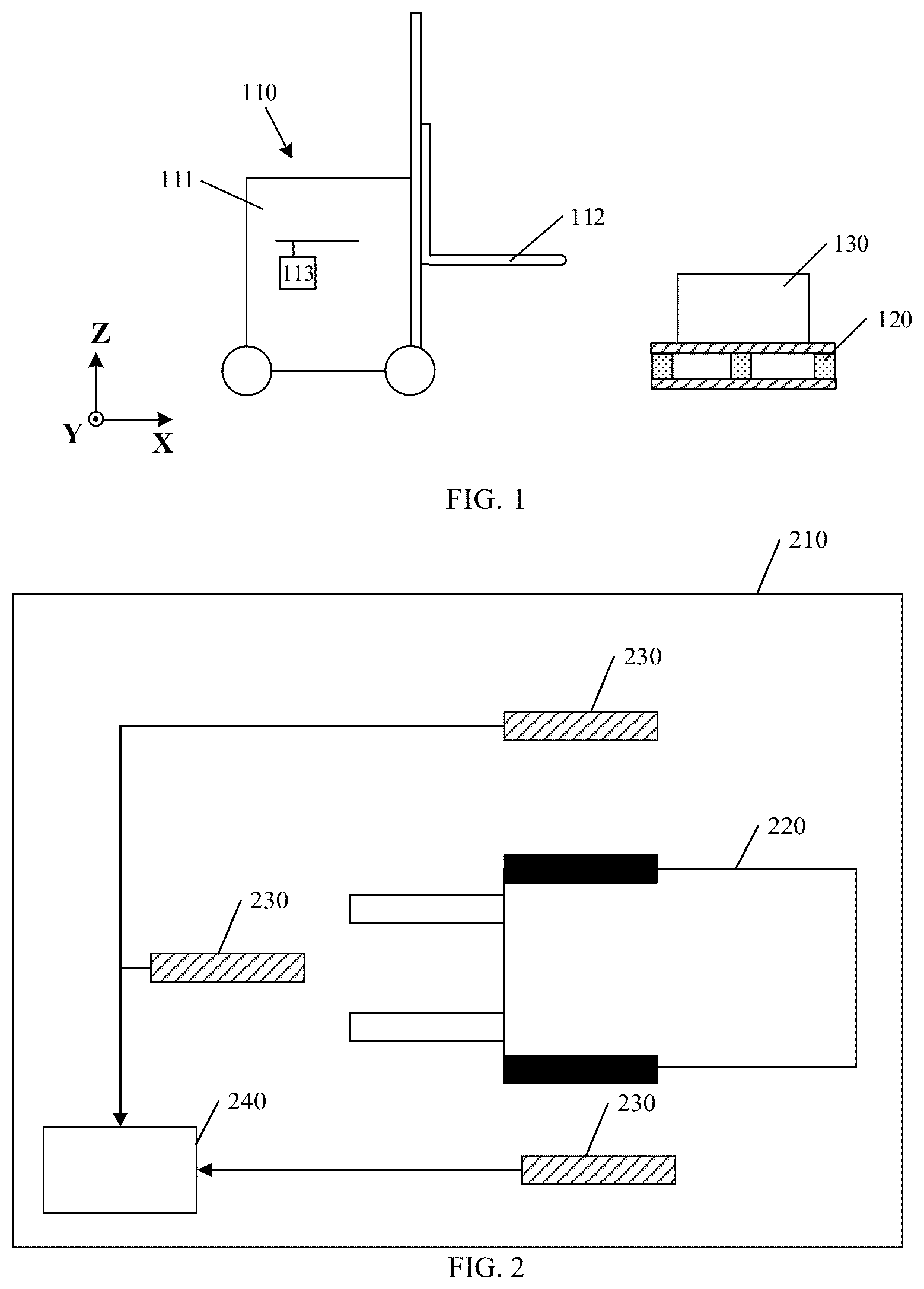 Patent US12611779 Figure 1 – Calibration method, autonomous mobile machine and control system