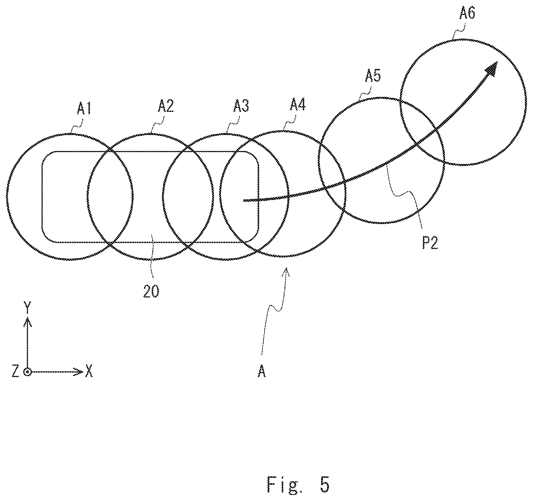 Patent US12611780 Figure 5 – Mobile robot control system, mobile robot control method, and computer readable medium