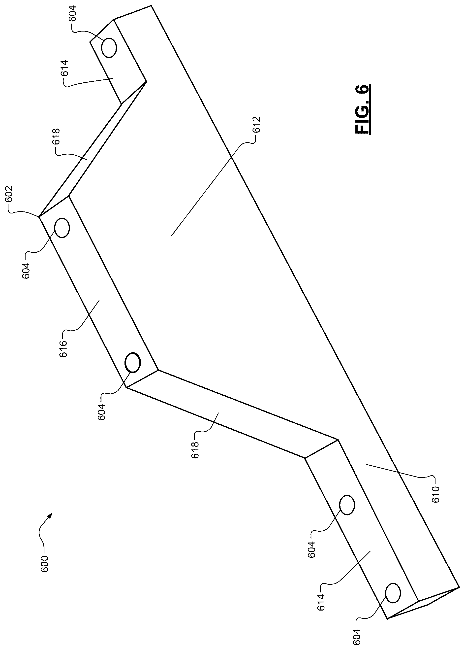Patent US12611781 Figure 6 – Manufacturing overhead photogrammetry guidance system for robotic based formation and inspection of workpiece features