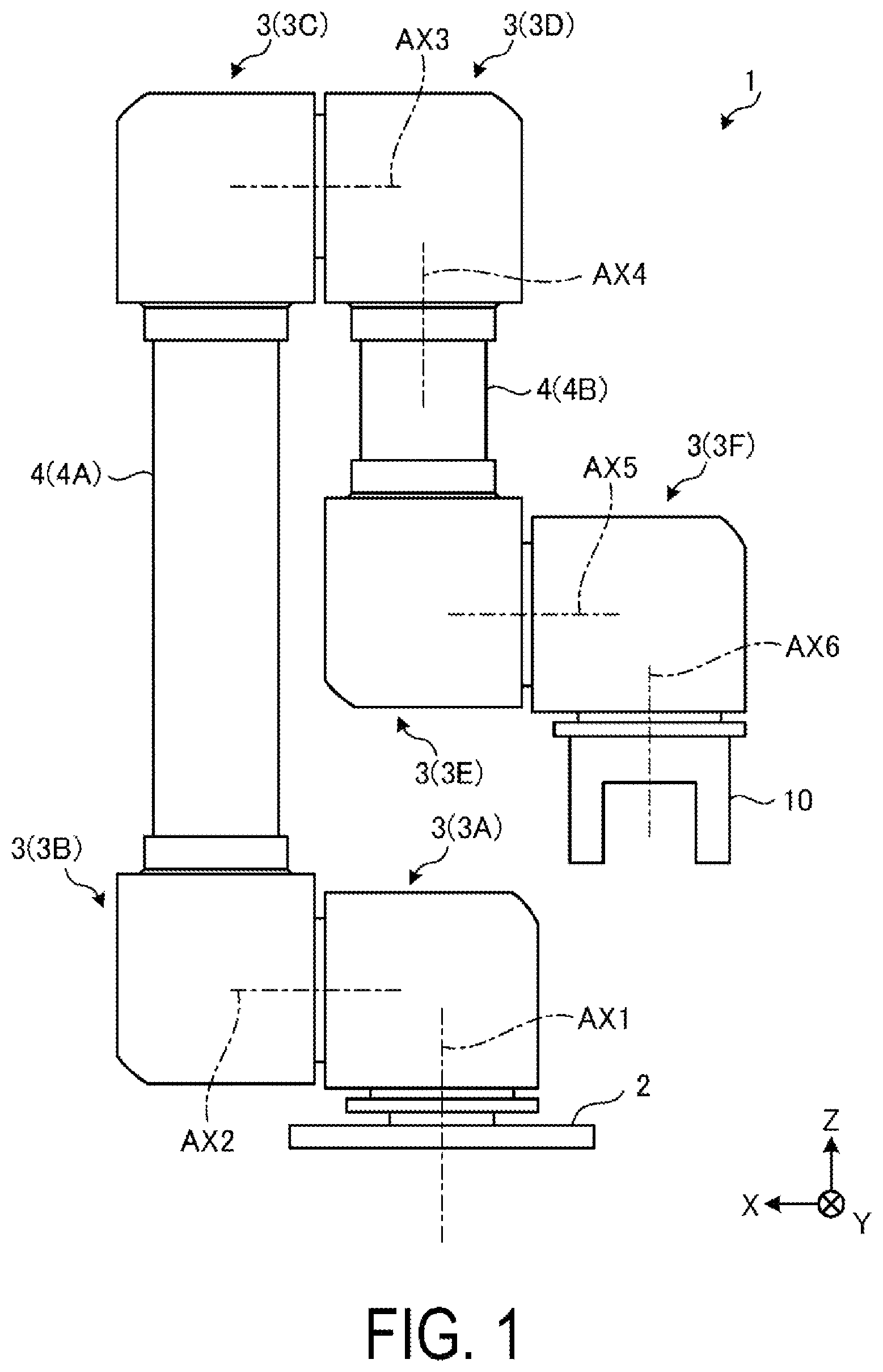 Patent US12611785 Figure 1 – Grasping device