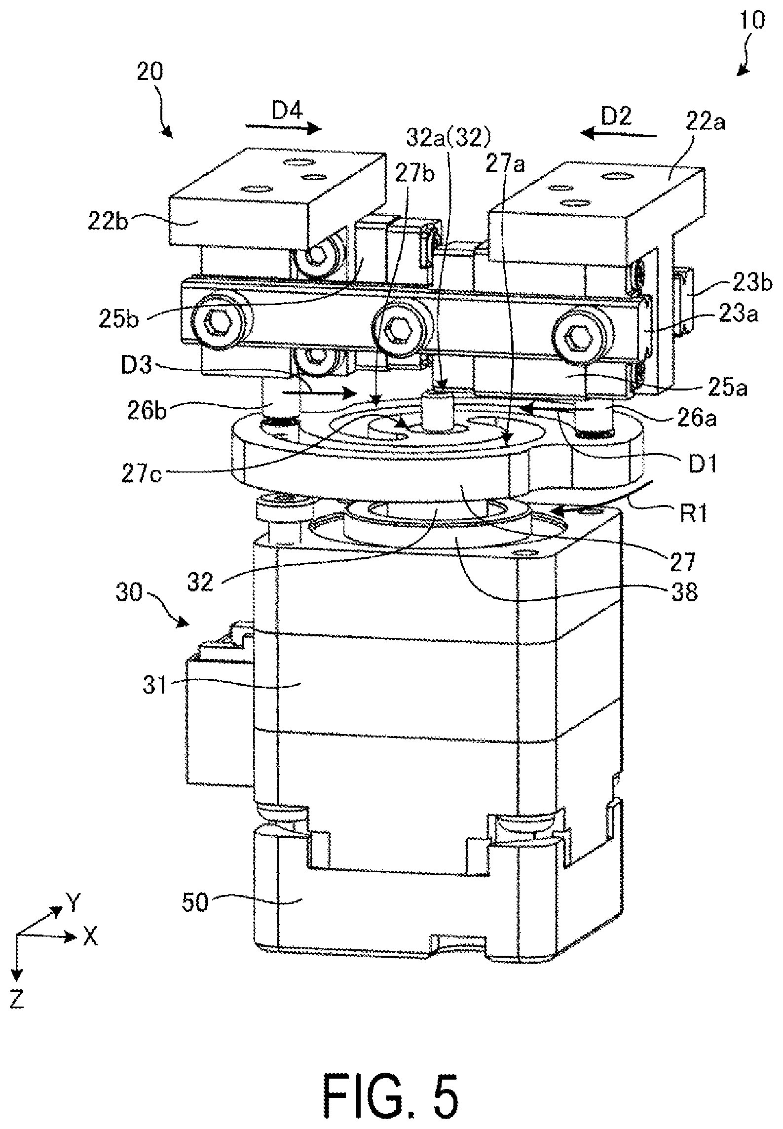 Patent US12611785 Figure 4 – Grasping device