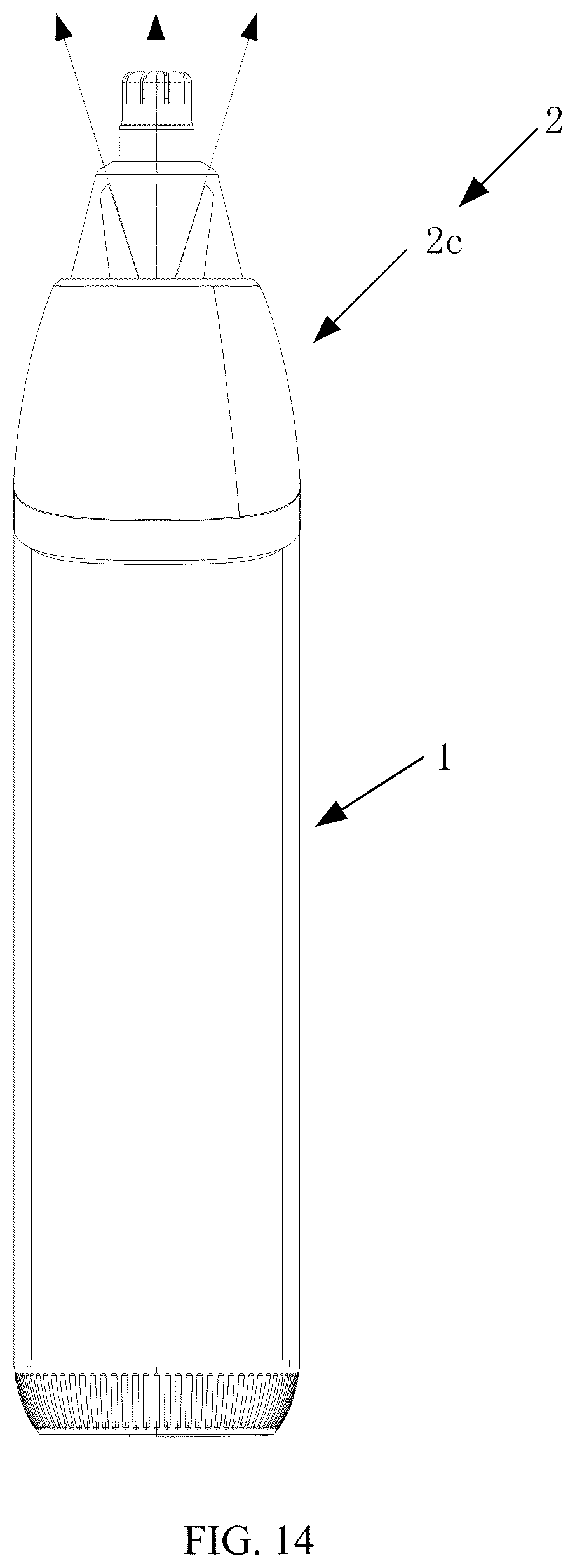 Patent US12611788 Figure 12 – Electric hair trimmer with illumination system