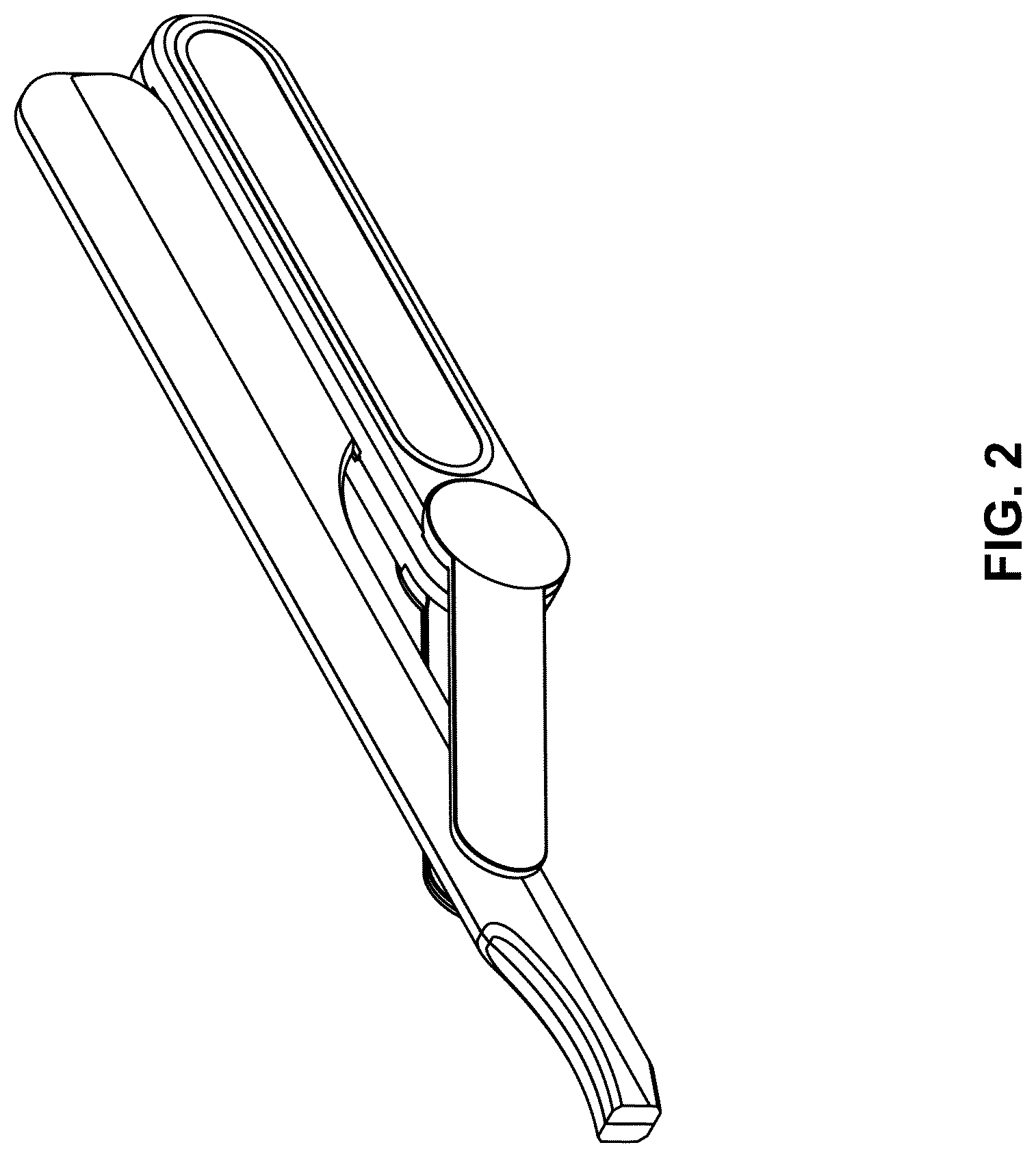Patent US12611789 Figure 2 – Smart straight razor