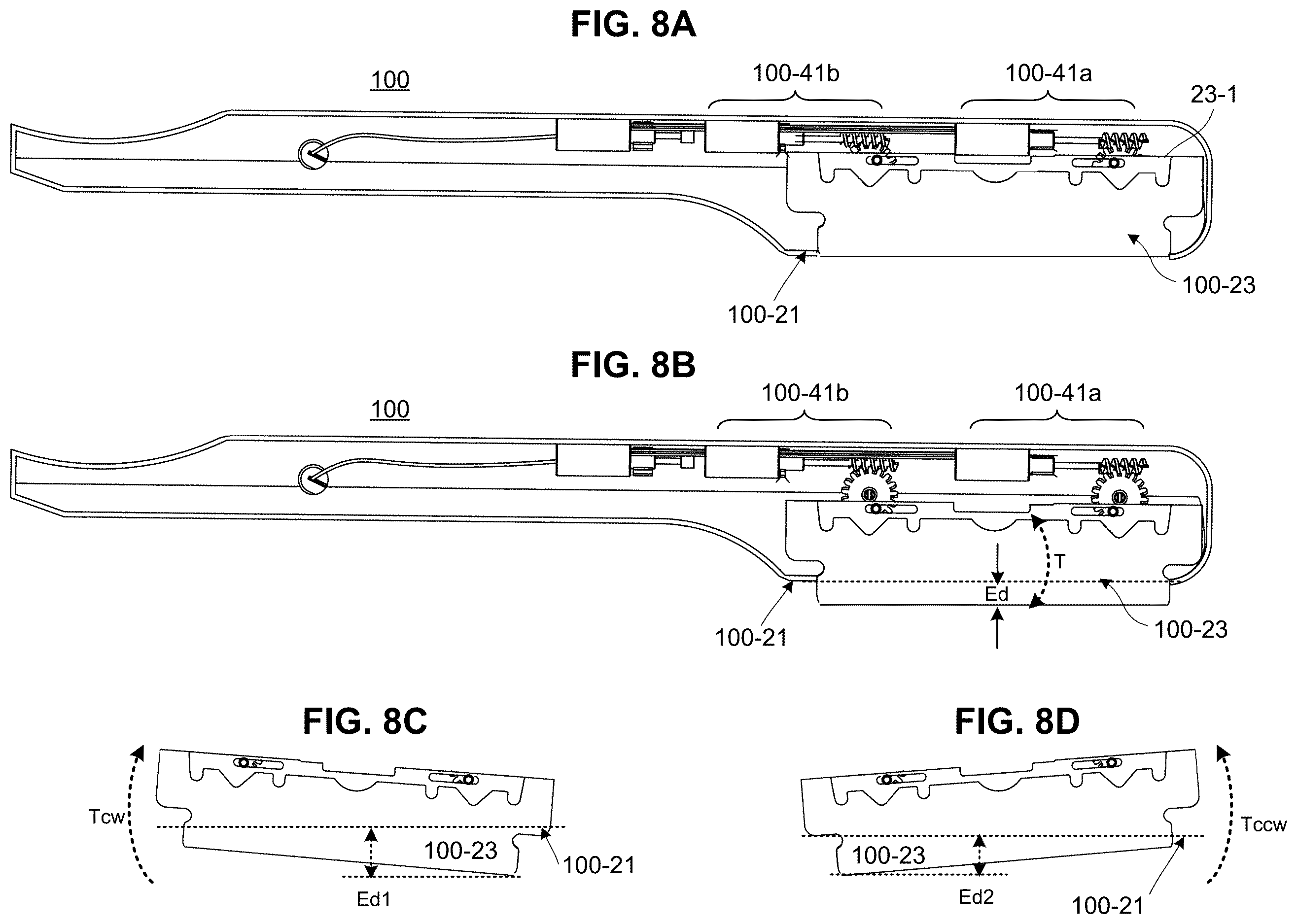 Patent US12611789 Figure 8 – Smart straight razor