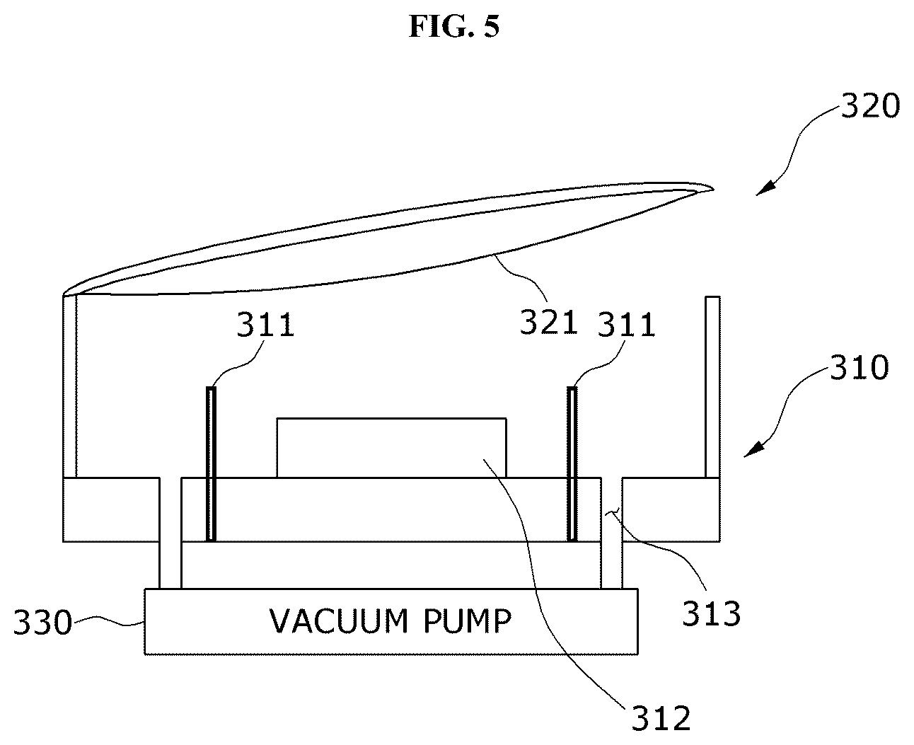 Patent US12611792 Figure 9 – Membrane device for manufacturing crash pad for vehicle including real wood sheet