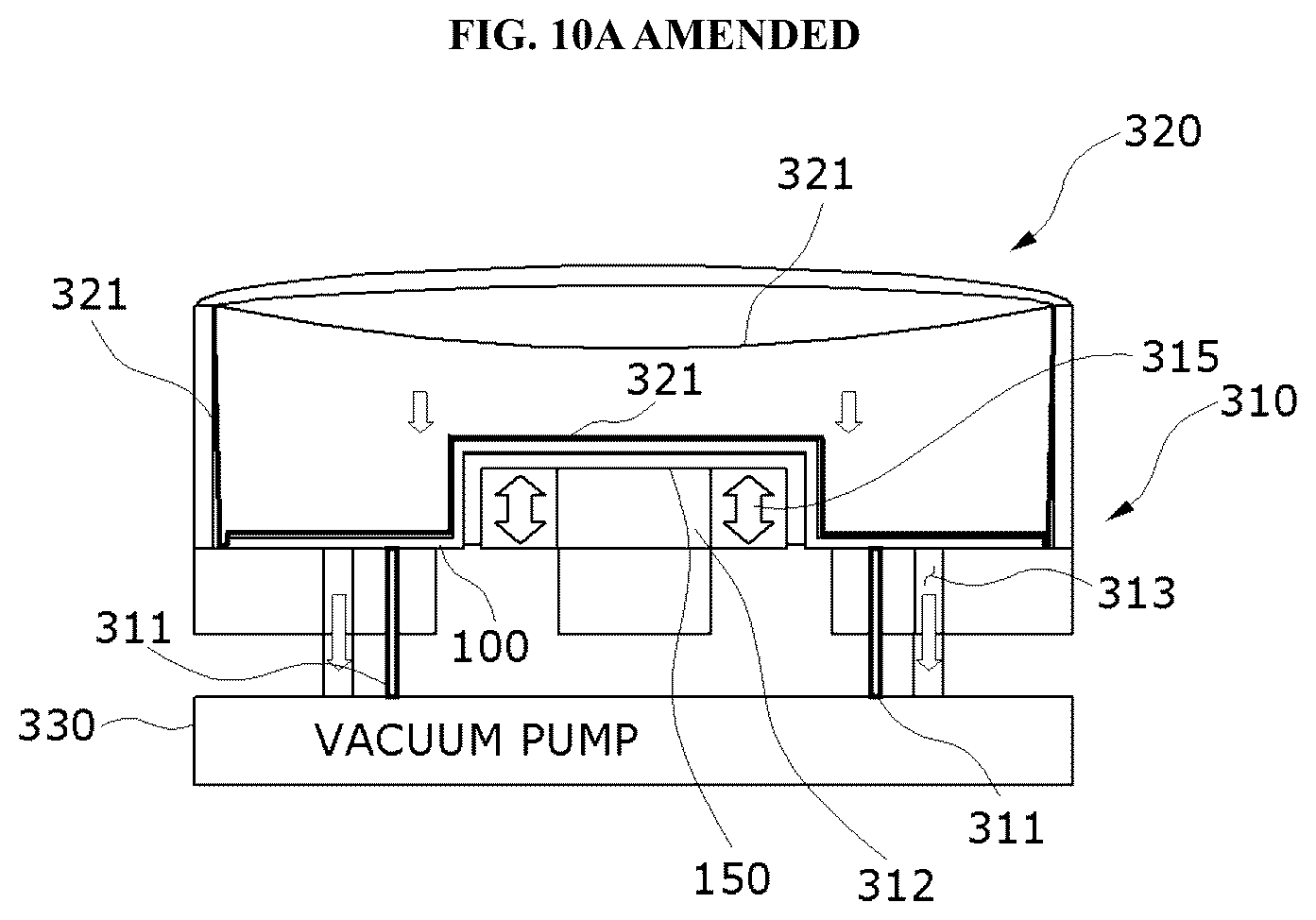 Patent US12611792 Figure 14 – Membrane device for manufacturing crash pad for vehicle including real wood sheet