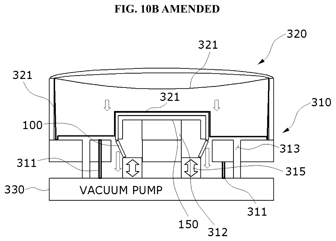 Patent US12611792 Figure 15 – Membrane device for manufacturing crash pad for vehicle including real wood sheet