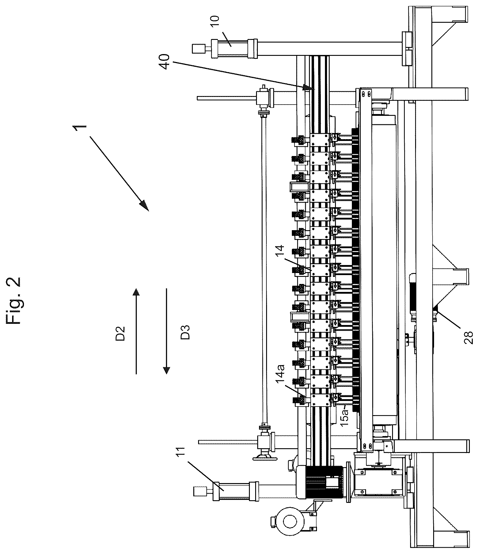 Patent US12611794 Figure 2 – Method and apparatus for producing engineered stone slabs