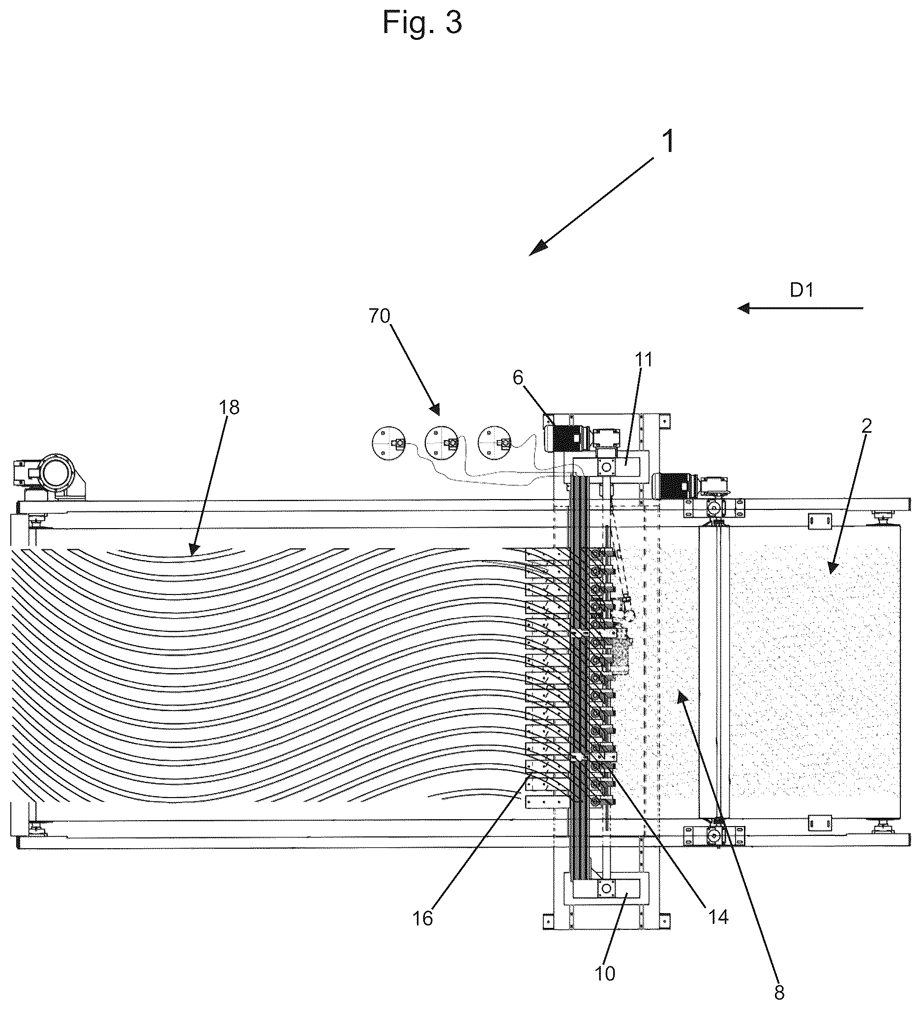 Patent US12611794 Figure 3 – Method and apparatus for producing engineered stone slabs