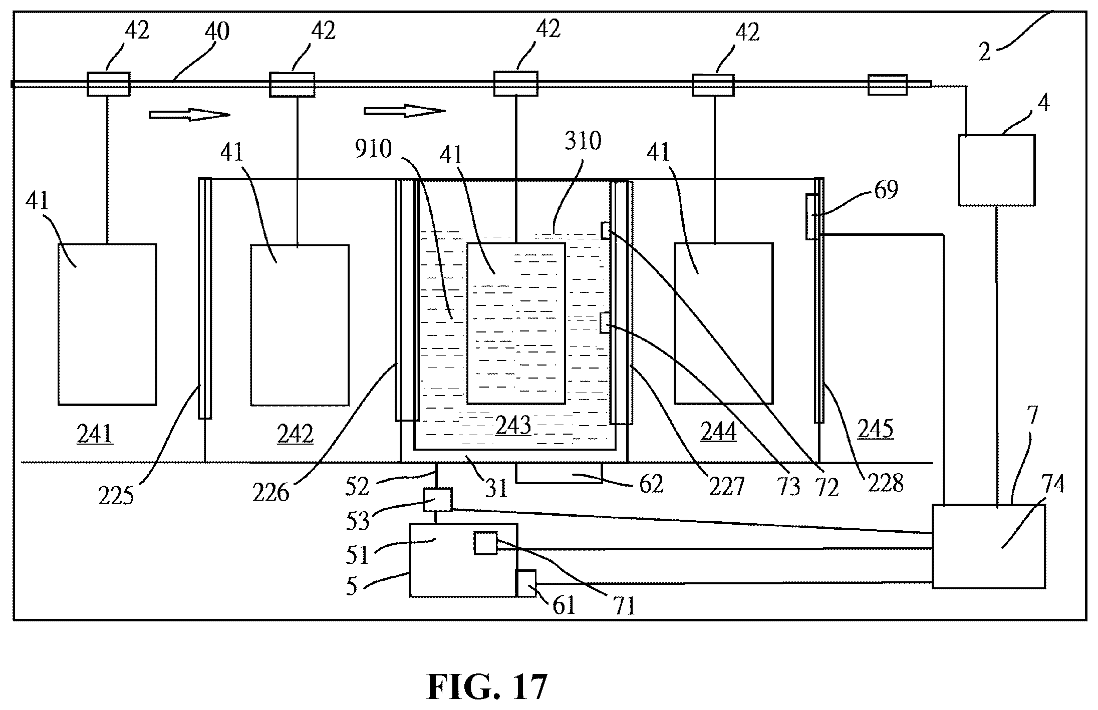 Patent US12611801 Figure 17 – Recycling device and method for laminar structures bonded by cured adhesive