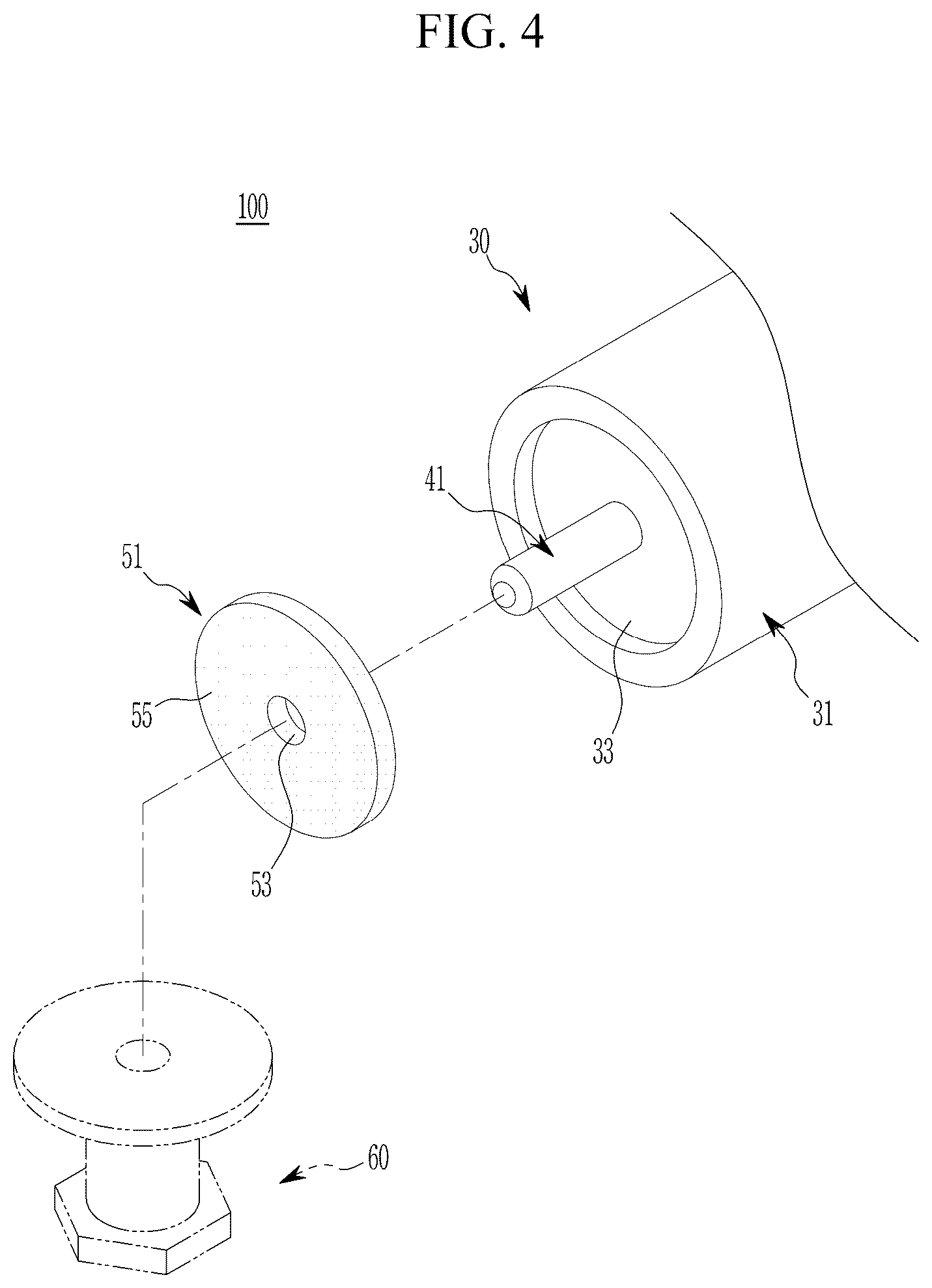 Patent US12611803 Figure 4 – Plastic composite material parts forming apparatus