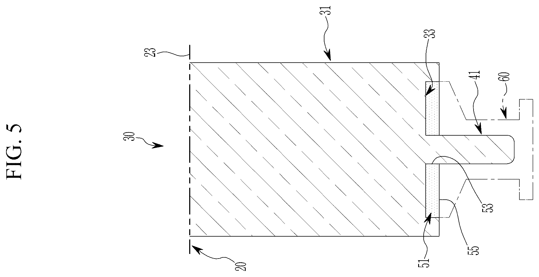 Patent US12611803 Figure 5 – Plastic composite material parts forming apparatus
