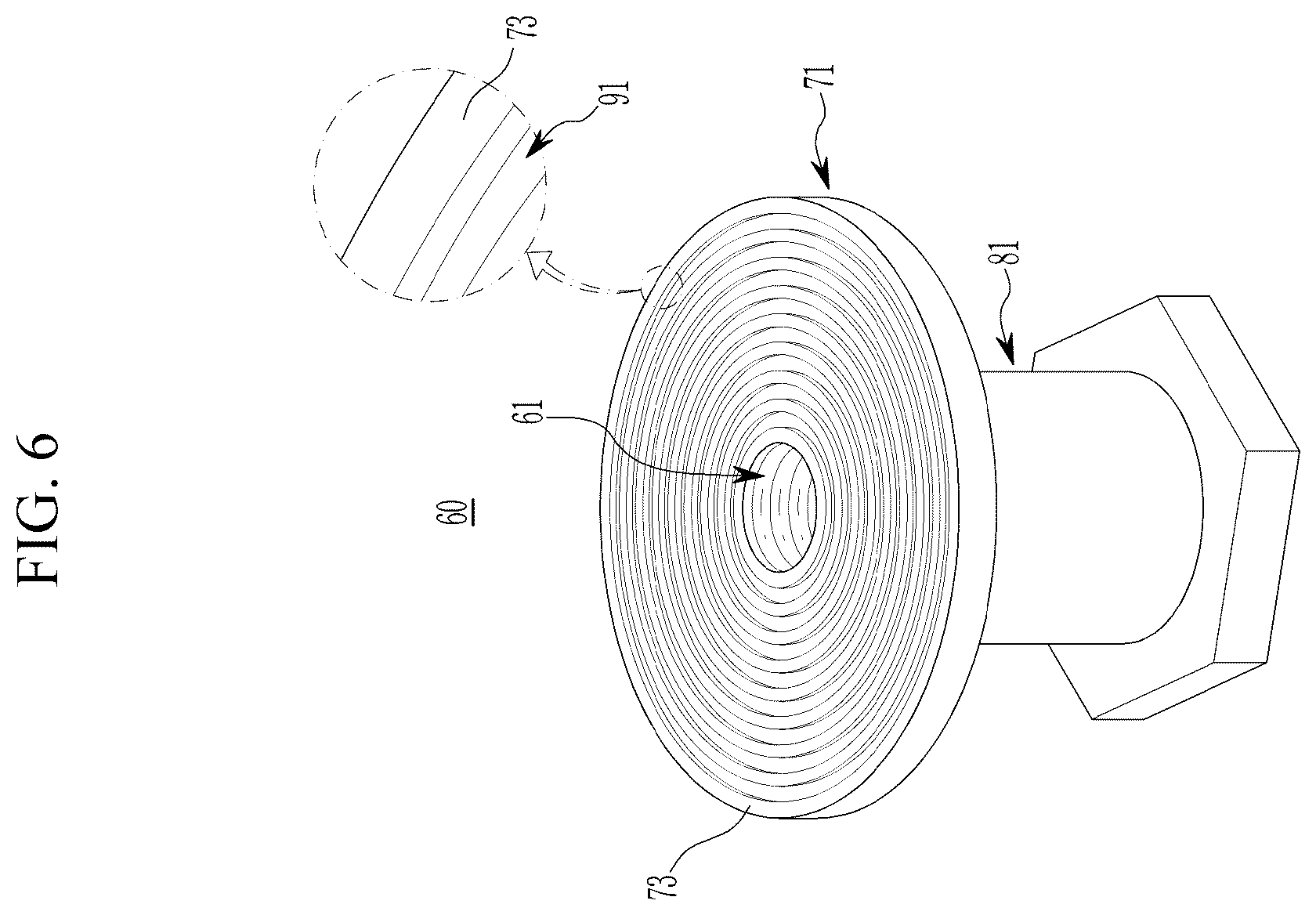 Patent US12611803 Figure 6 – Plastic composite material parts forming apparatus