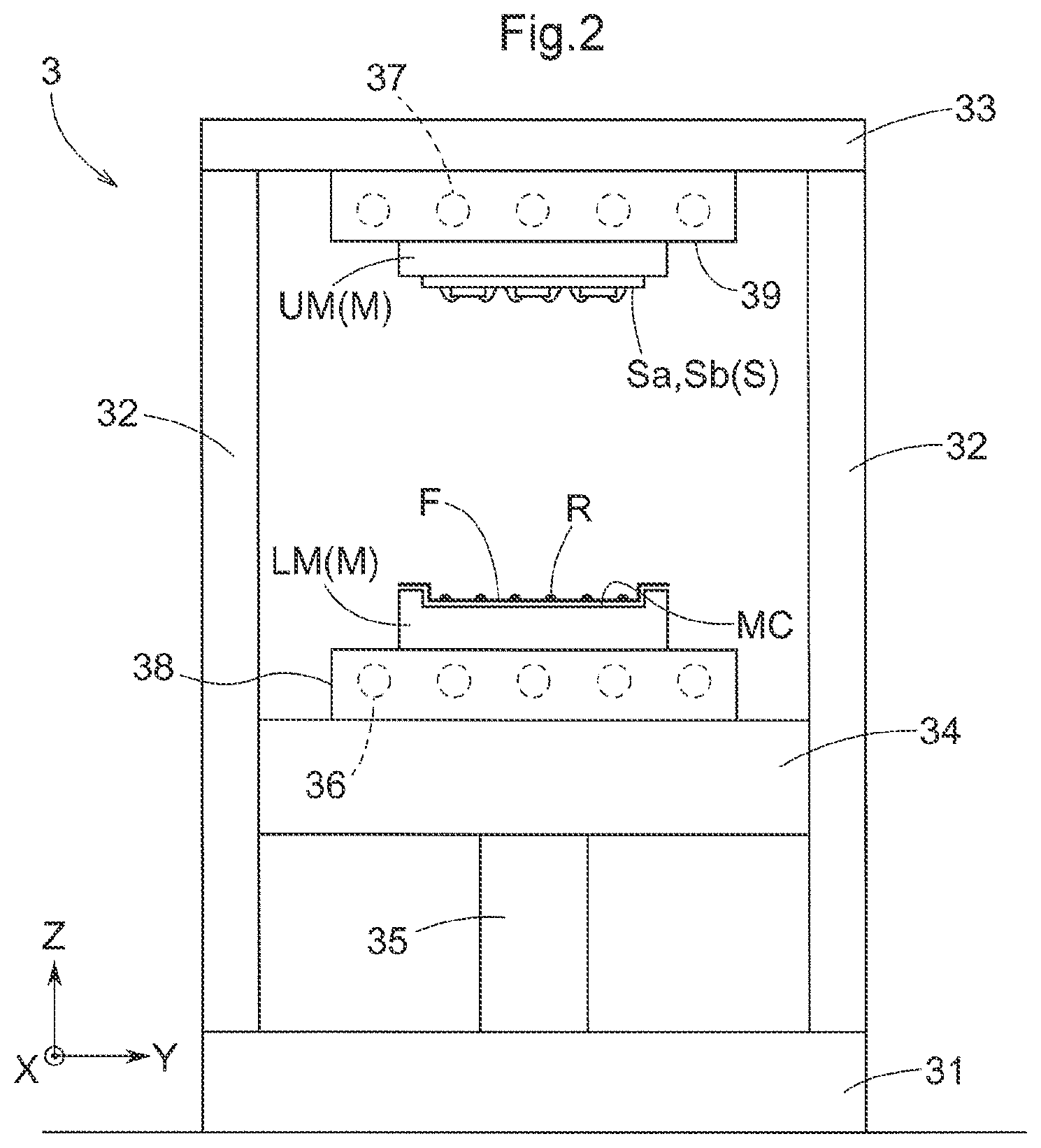 Patent US12611804 Figure 2 – Resin supply device, resin molding apparatus, and method for producing resin molded product