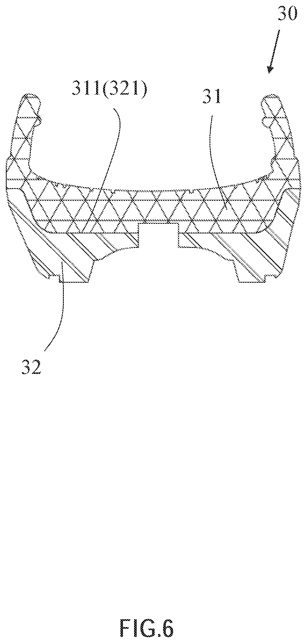 Patent US12611805 Figure 6 – Method of manufacturing multicolor-foamed shoe body by supercritical foaming and multicolor-foamed shoe body thereof