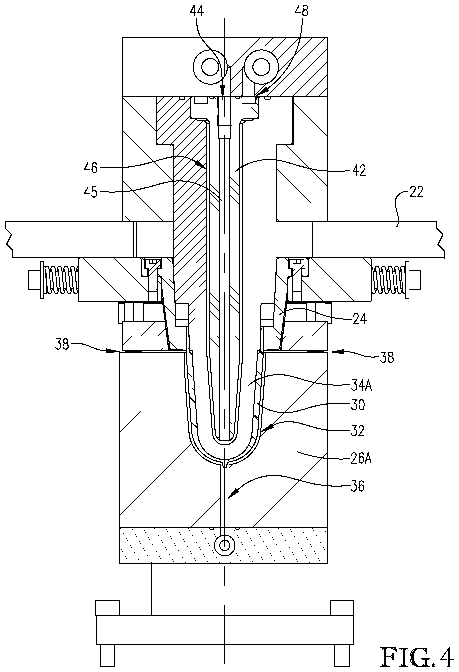 Patent US12611812 Figure 4 – Conditioning station tooling