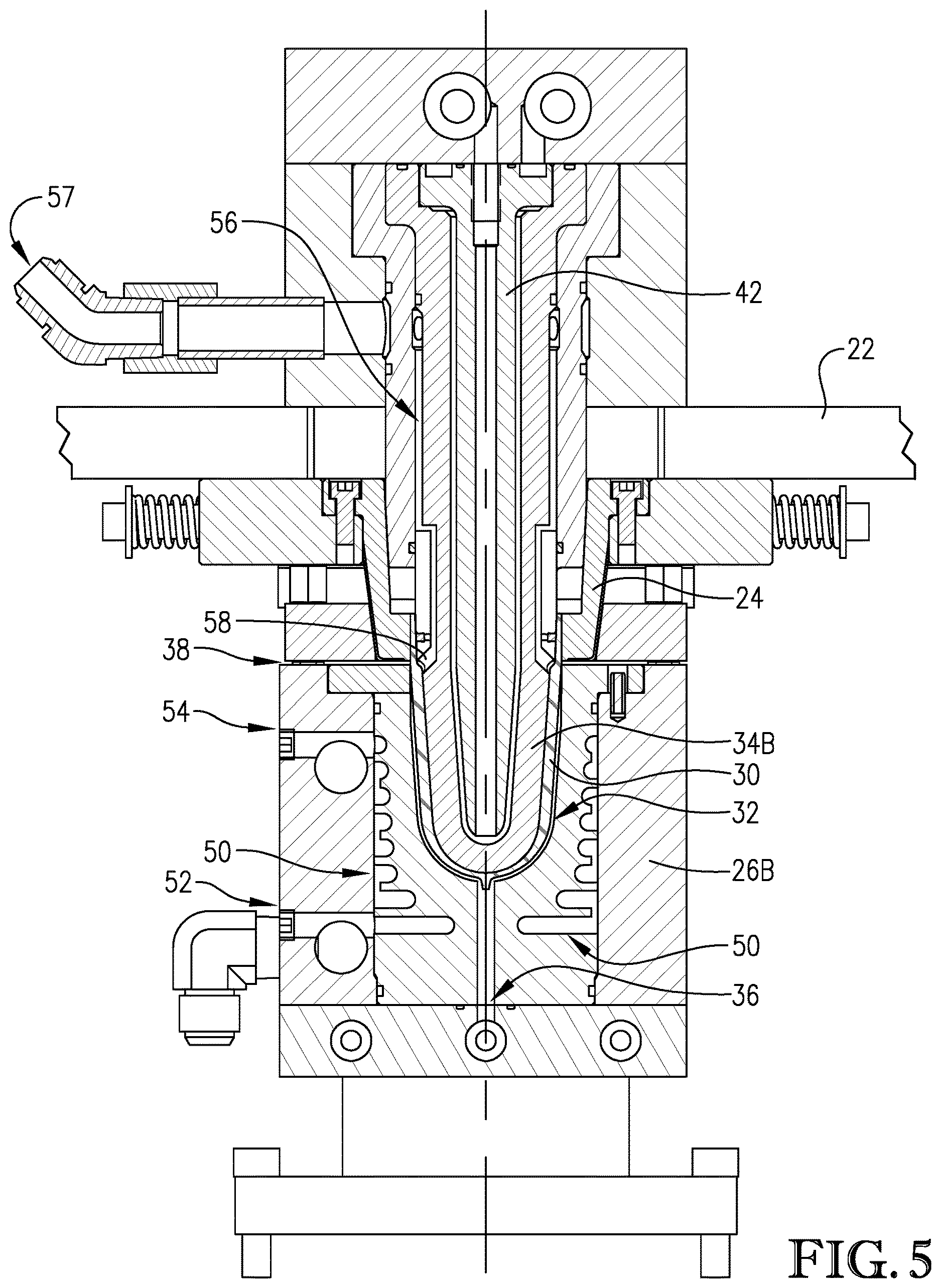 Patent US12611812 Figure 5 – Conditioning station tooling