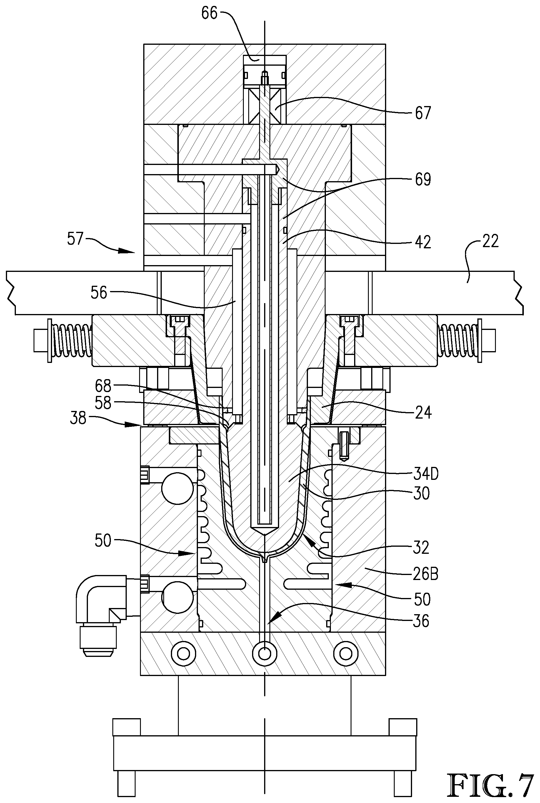 Patent US12611812 Figure 7 – Conditioning station tooling