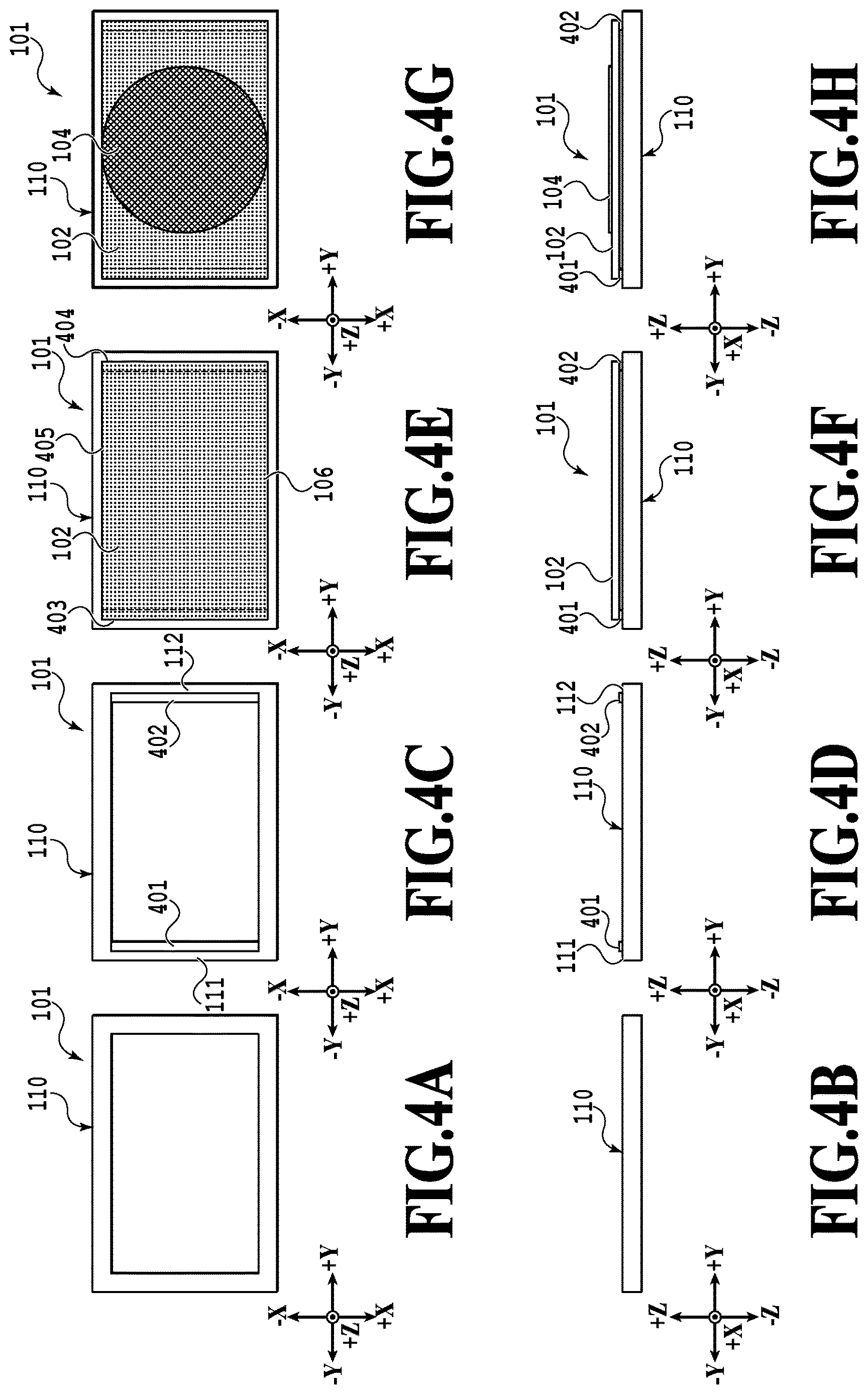 Patent US12611813 Figure 4 – Transfer method, transfer apparatus, and peeling method