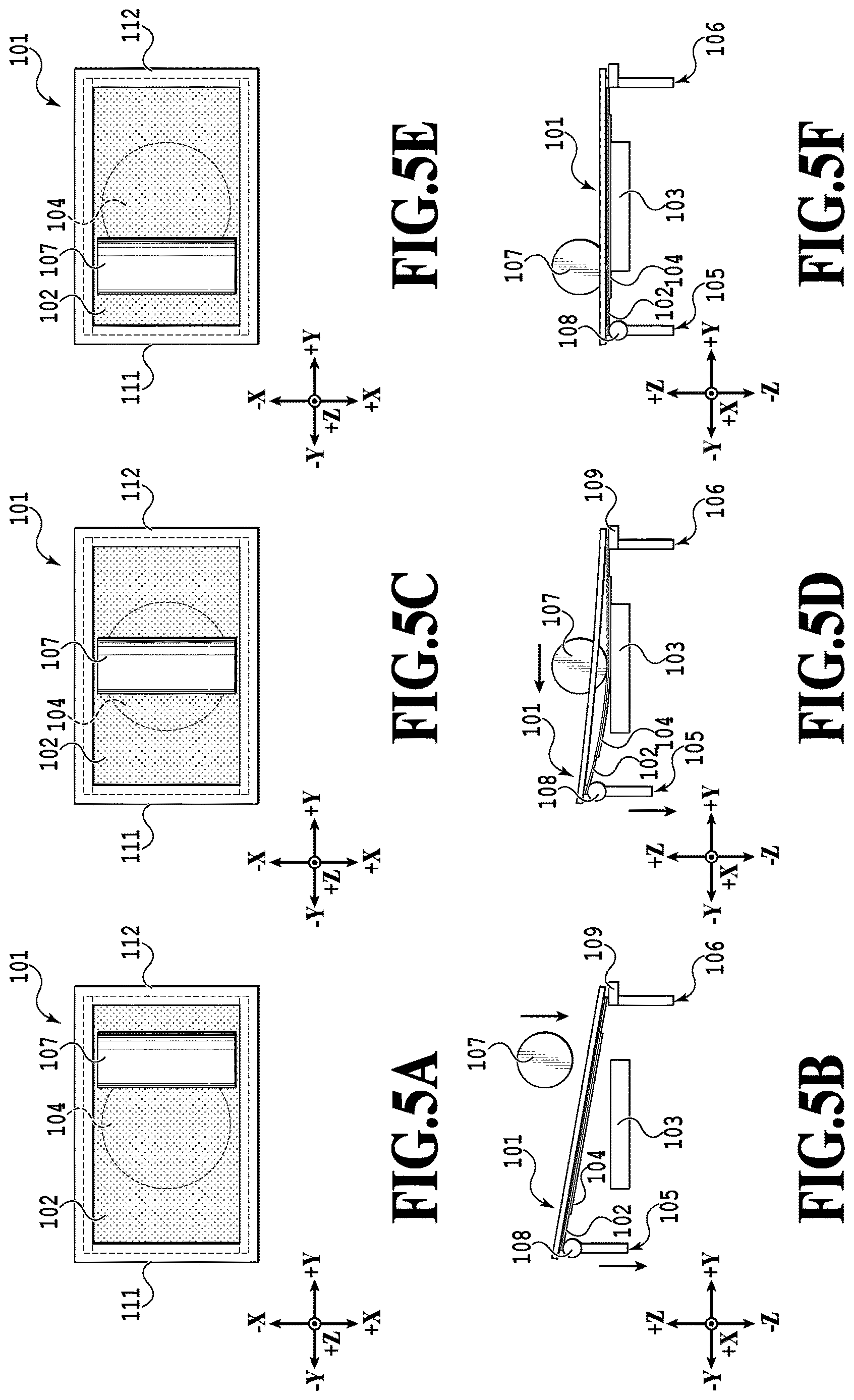 Patent US12611813 Figure 5 – Transfer method, transfer apparatus, and peeling method