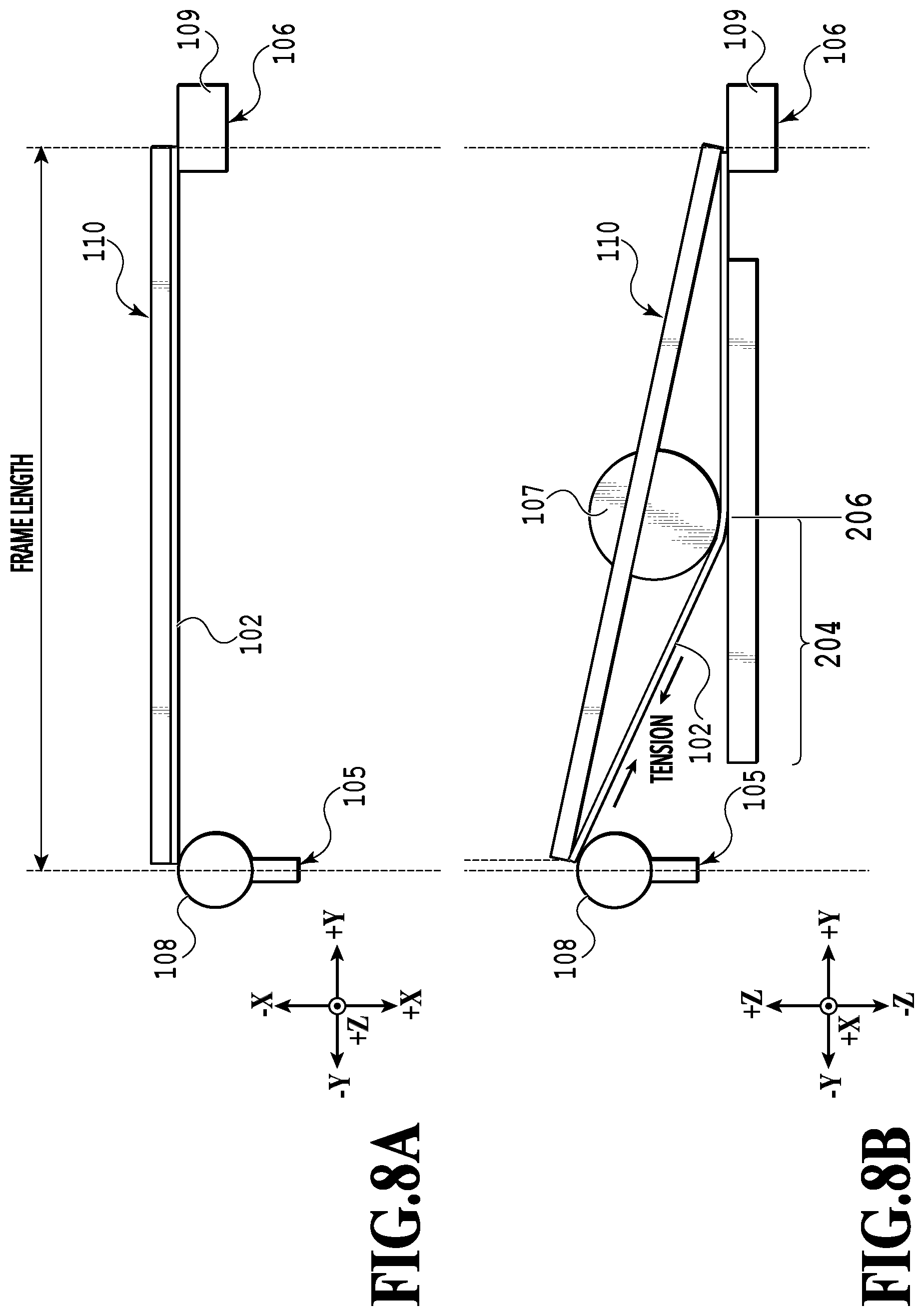 Patent US12611813 Figure 8 – Transfer method, transfer apparatus, and peeling method