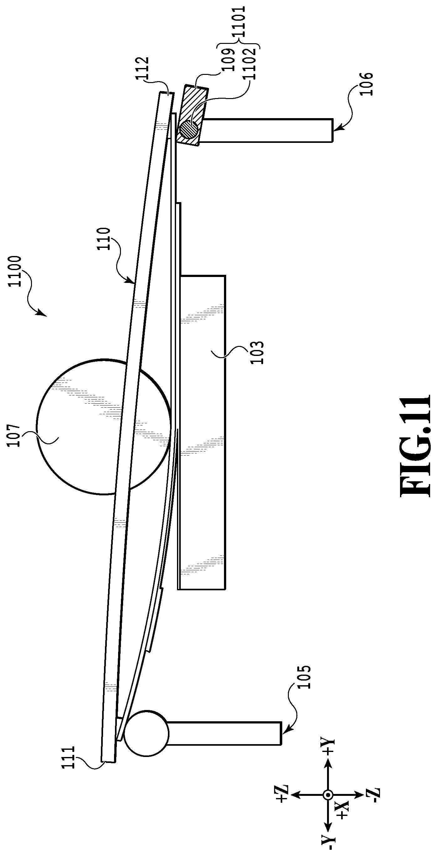Patent US12611813 Figure 11 – Transfer method, transfer apparatus, and peeling method