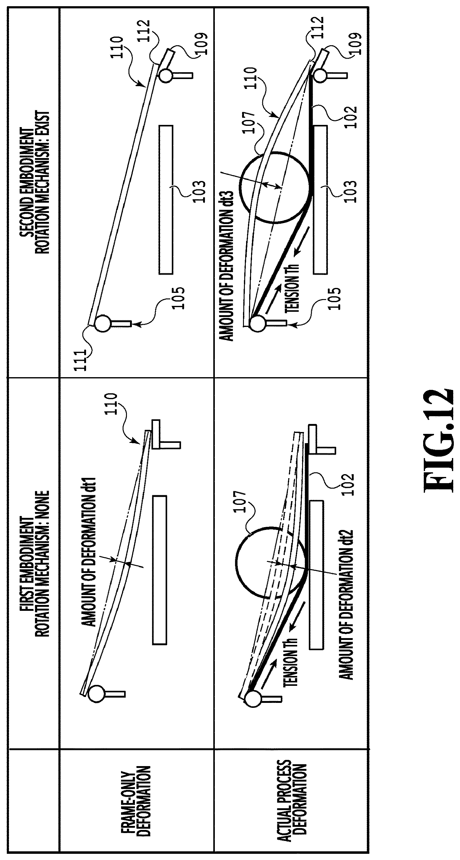 Patent US12611813 Figure 12 – Transfer method, transfer apparatus, and peeling method