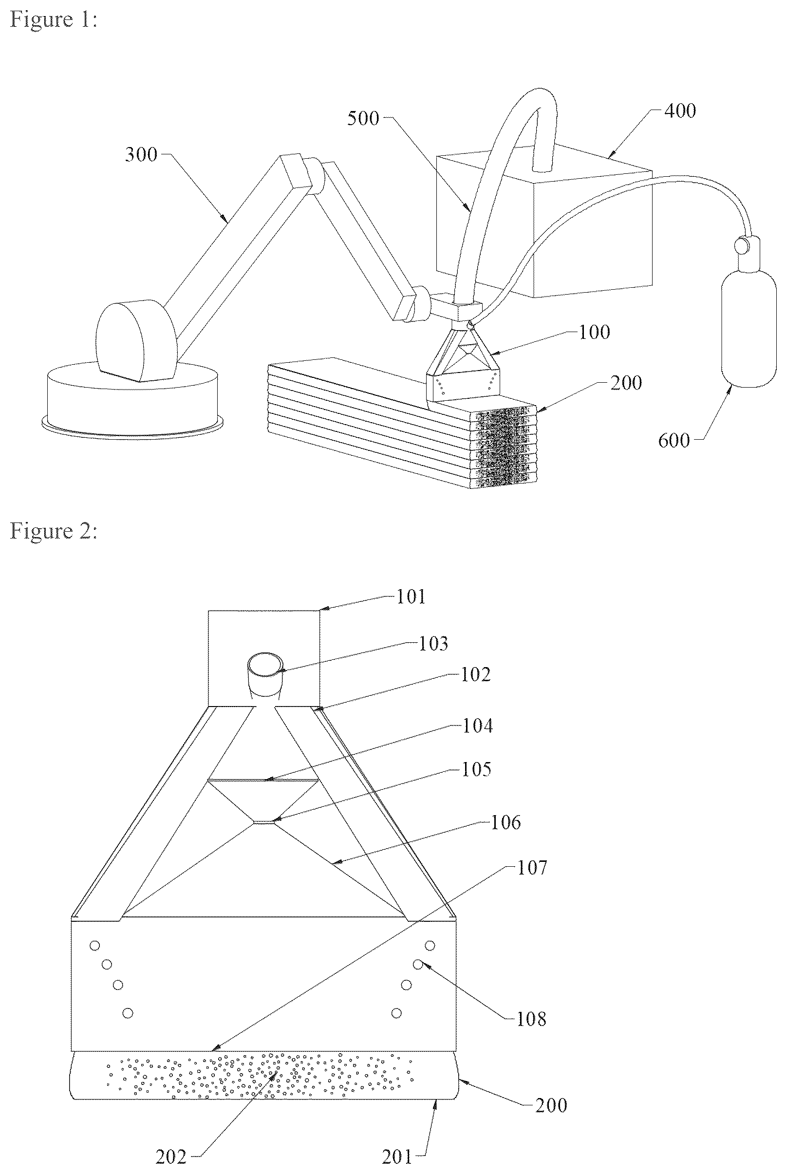 Patent US12611818 Figure 1 – Mechanism to control the density gradient in three-dimensionally printed material