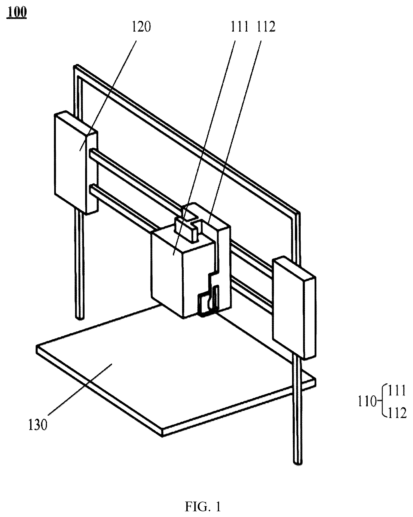 Patent US12611819 Figure 1 – Filter assembly and modeling apparatus