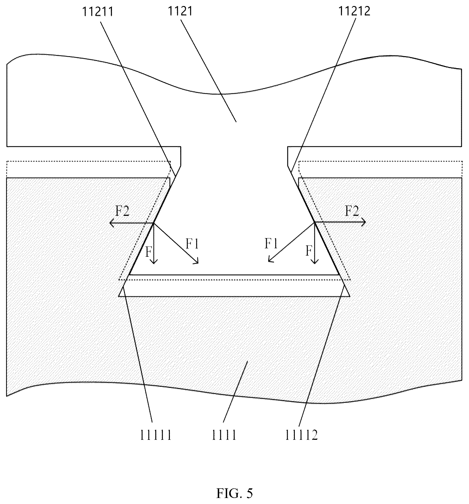 Patent US12611819 Figure 5 – Filter assembly and modeling apparatus