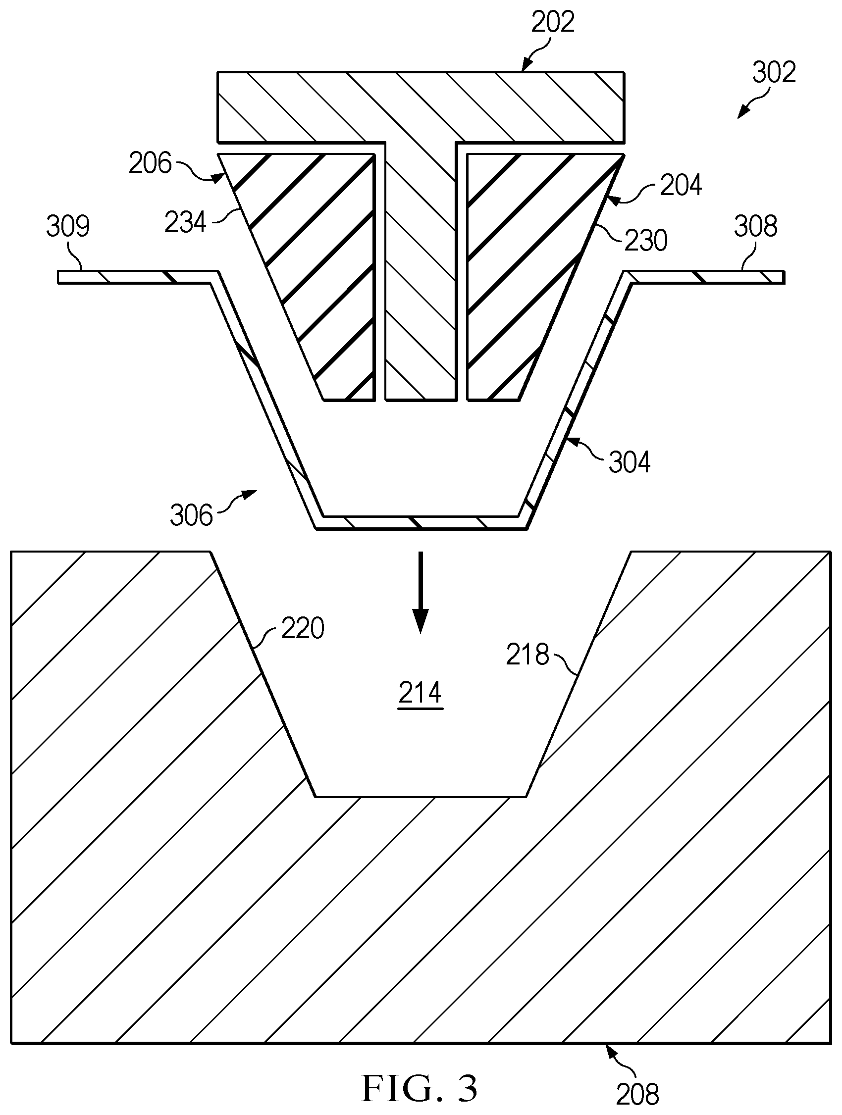 Patent US12611823 Figure 3 – In-tool compaction for composite structures