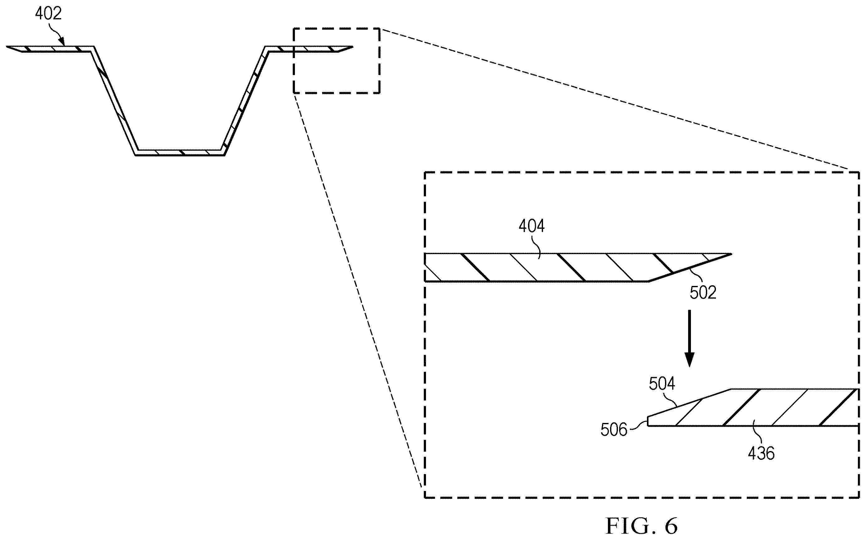 Patent US12611823 Figure 6 – In-tool compaction for composite structures