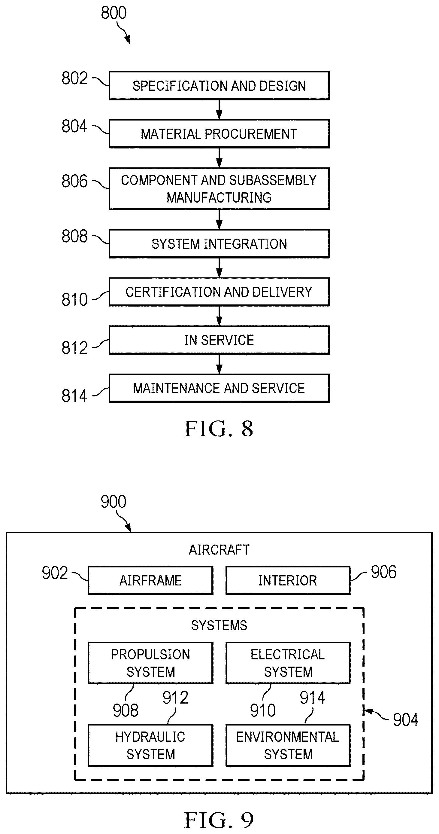 Patent US12611823 Figure 8 – In-tool compaction for composite structures