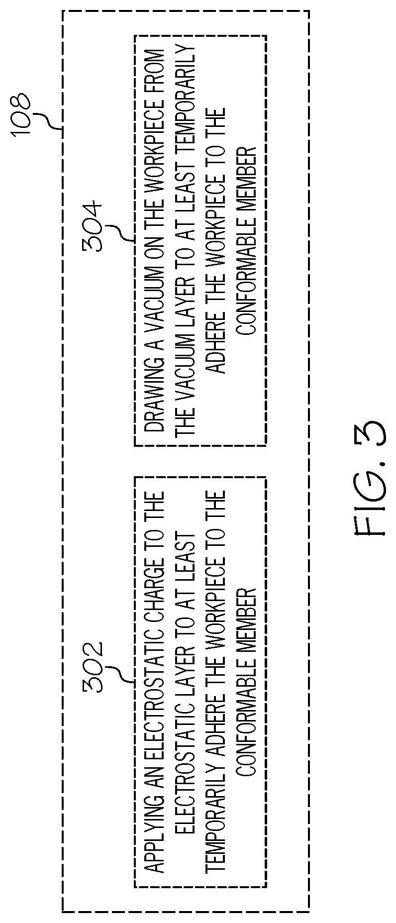 Patent US12611824 Figure 3 – Method for preforming a workpiece, composite manufacturing method and system associated therewith