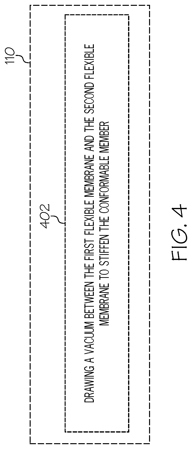 Patent US12611824 Figure 4 – Method for preforming a workpiece, composite manufacturing method and system associated therewith