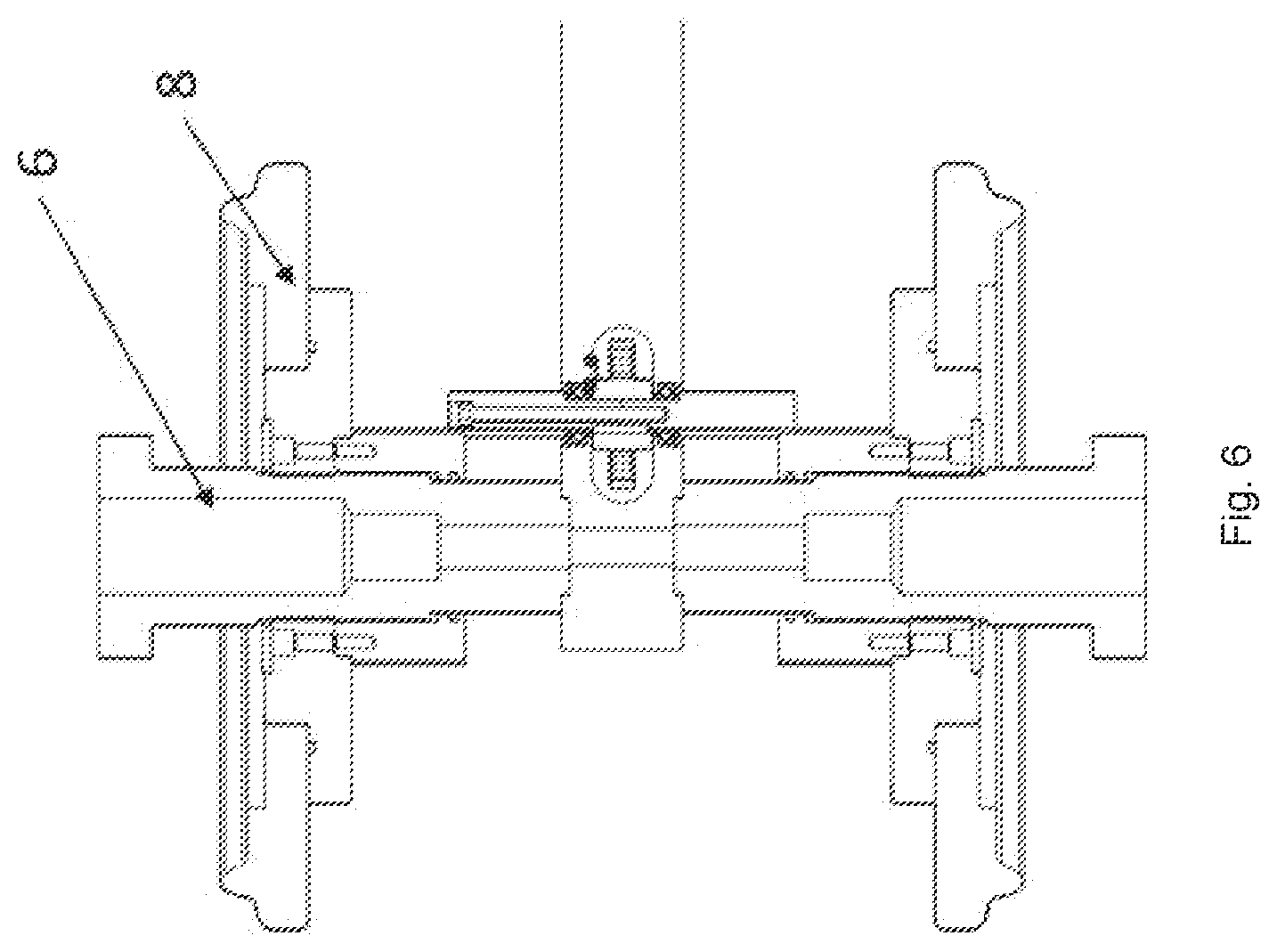 Patent US12611831 Figure 4 – Device for cooling and stabilizing the cured tyre