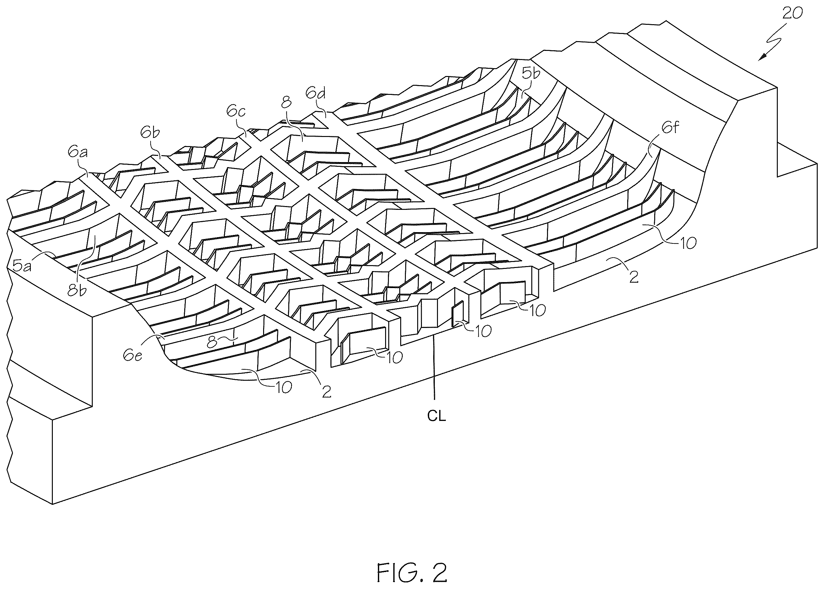 Patent US12611832 Figure 2 – Mold segment irregular wear and noise countermeasure