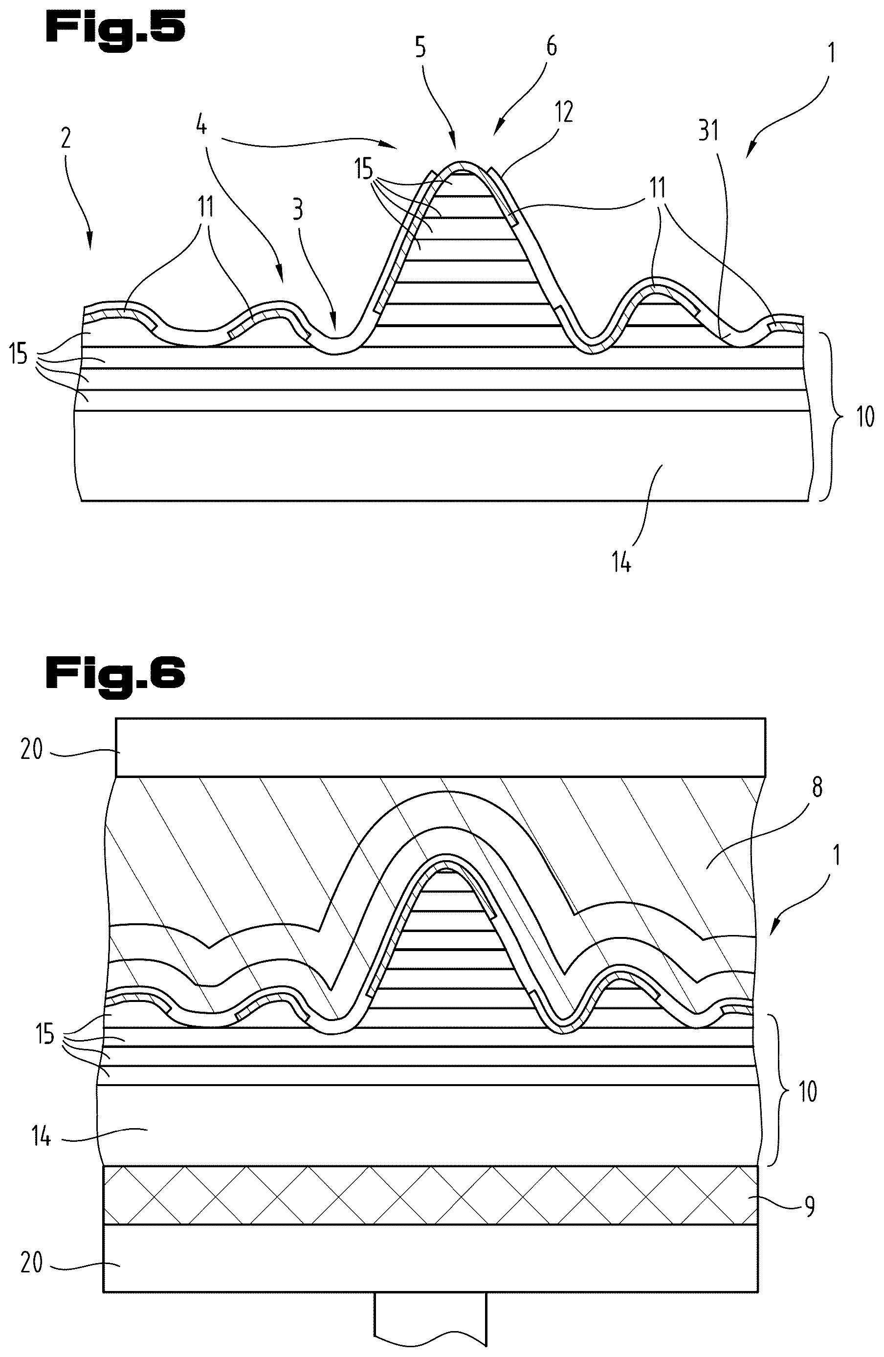 Patent US12611834 Figure 4 – Pressing tool and method for producing a press plate