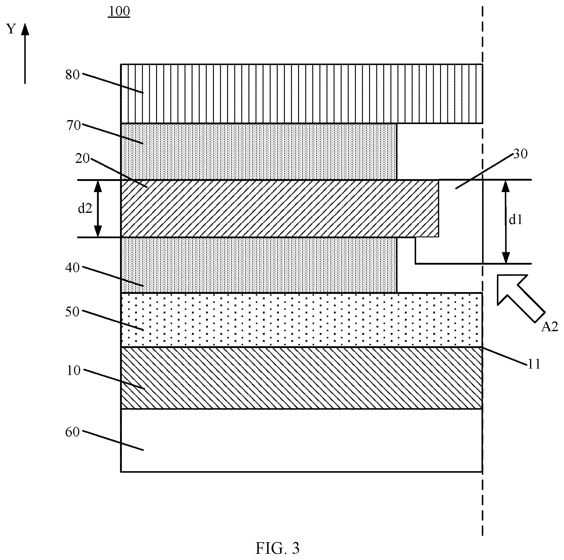 Patent US12611838 Figure 3 – Display module and display device