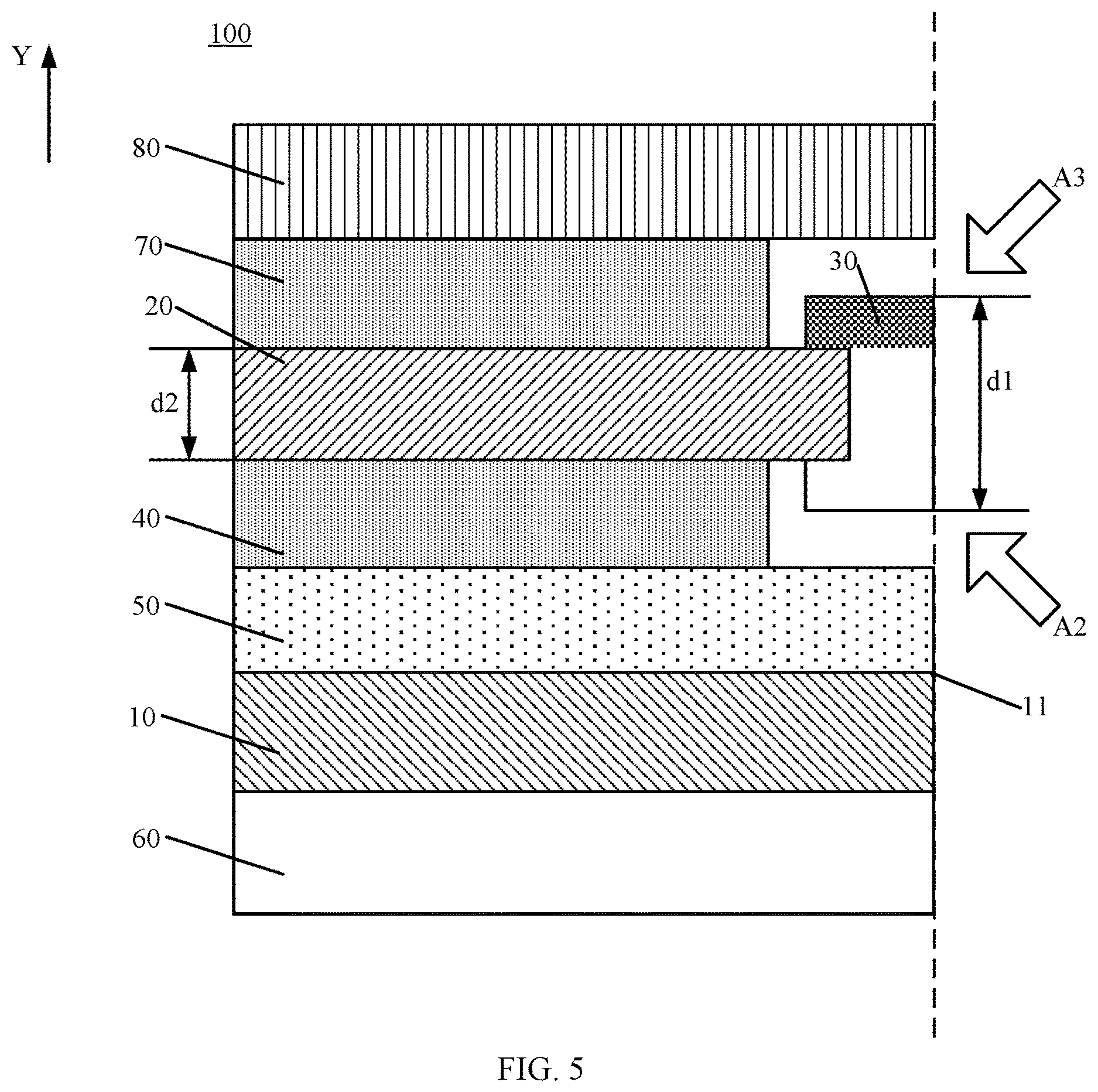 Patent US12611838 Figure 5 – Display module and display device