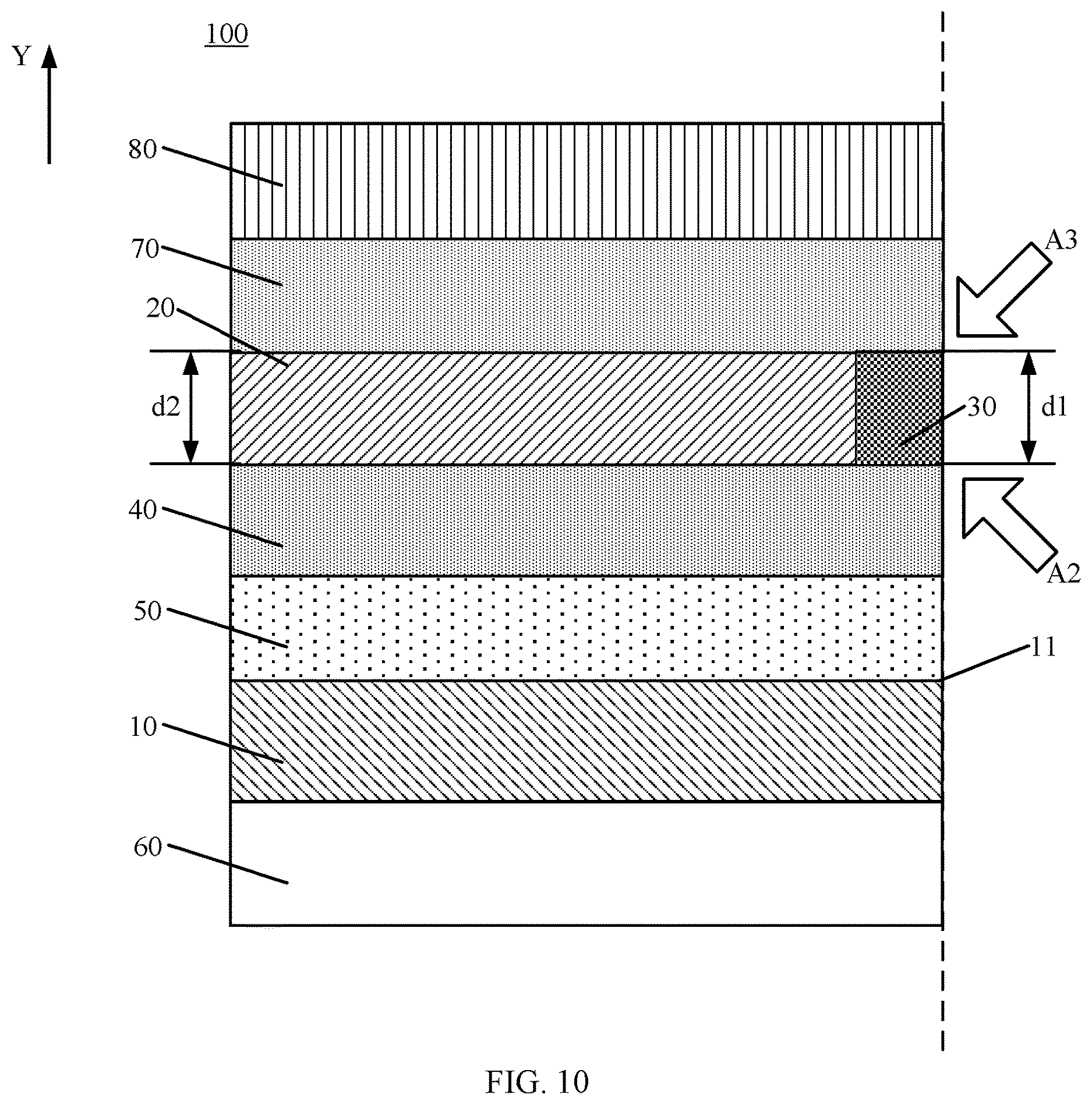 Patent US12611838 Figure 10 – Display module and display device