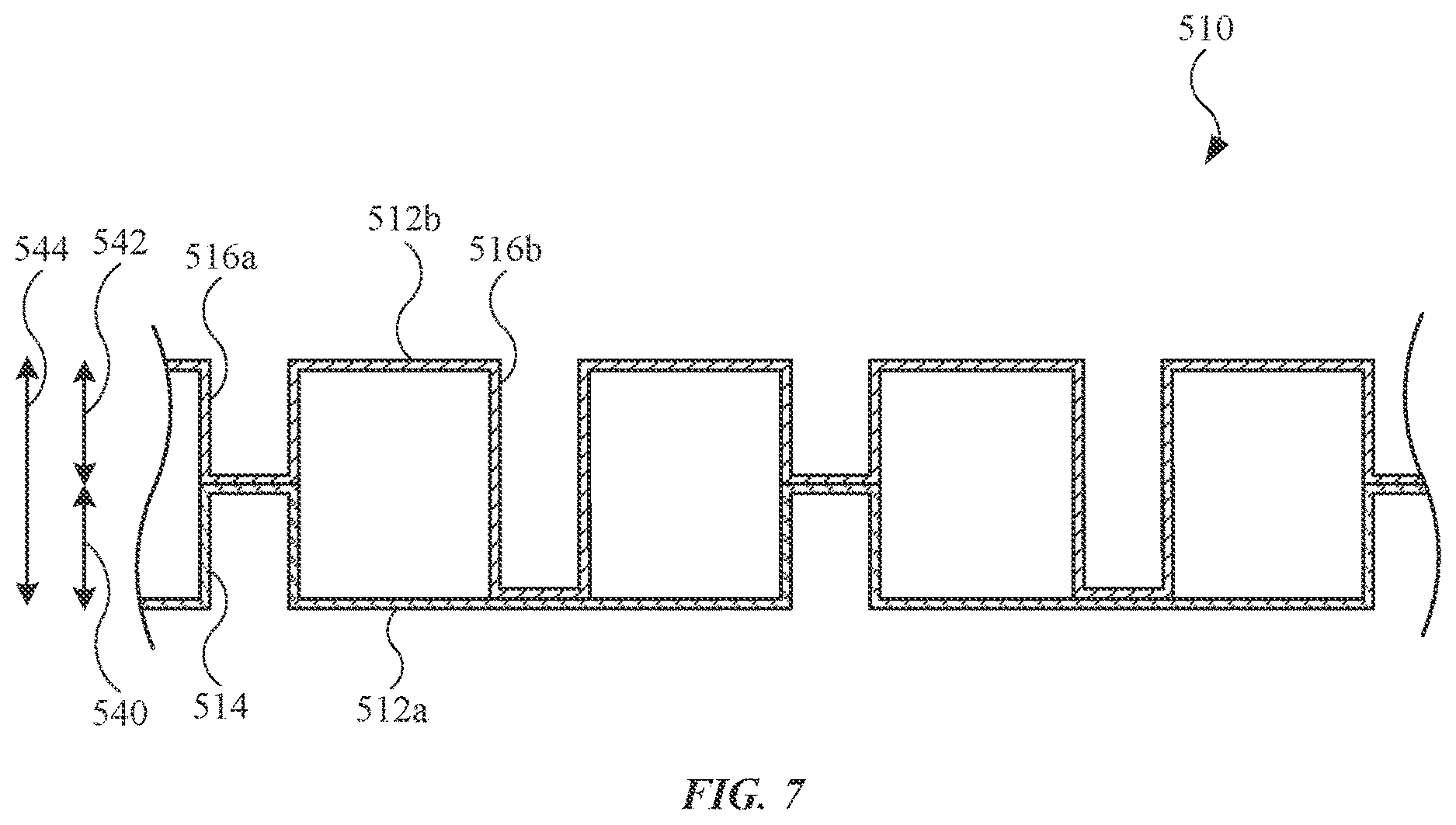 Patent US12611840 Figure 7 – Electronic devices with modified covers
