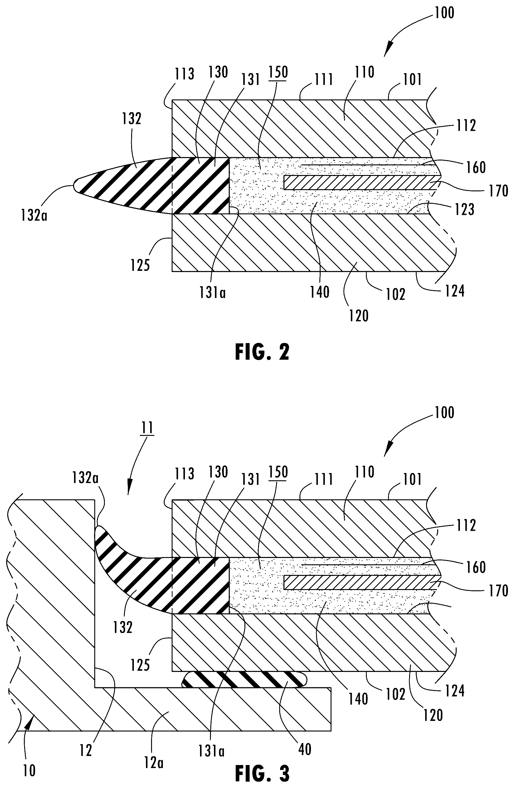 Patent US12611846 Figure 2 – Laminate window with edge protection