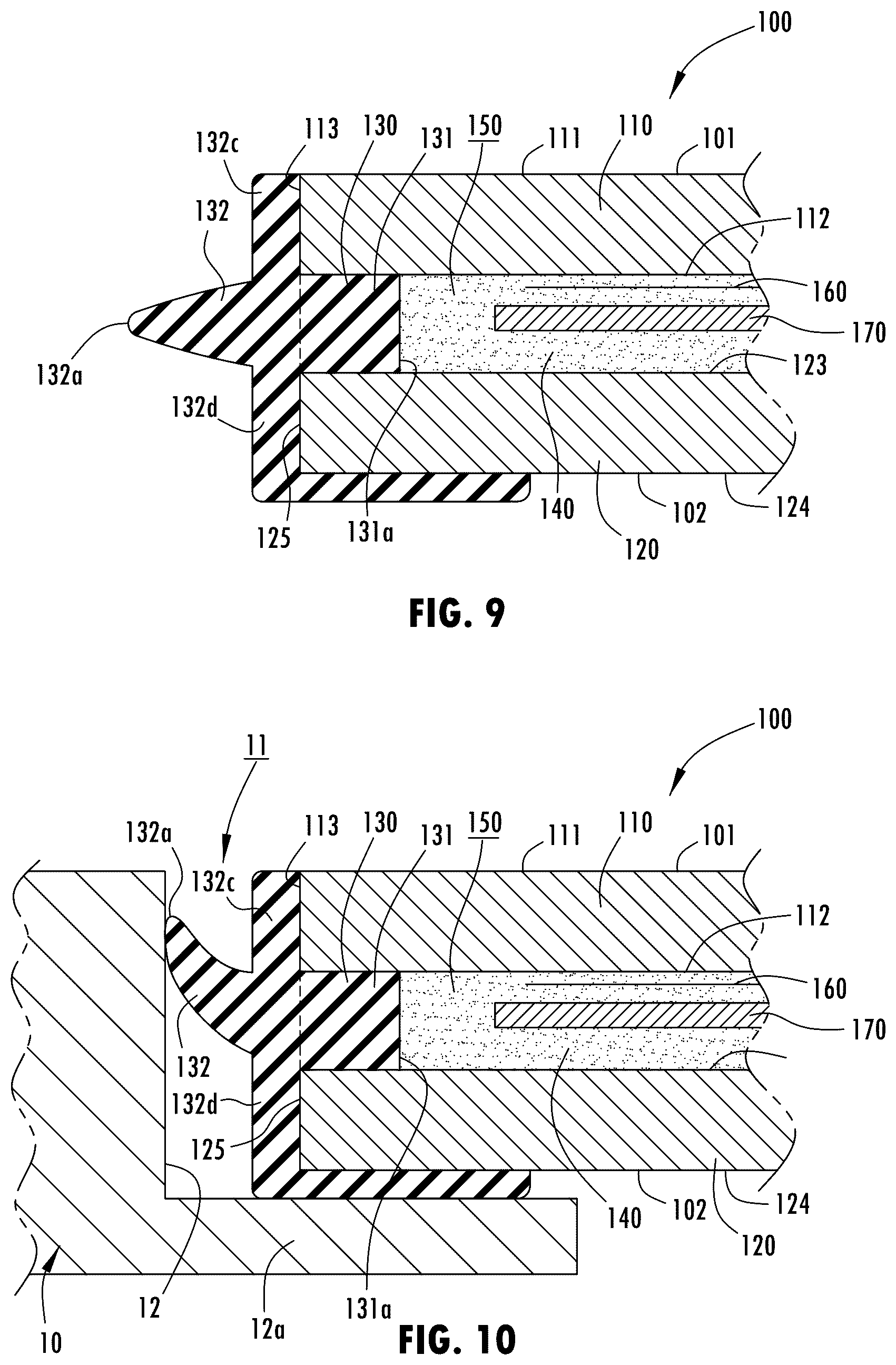 Patent US12611846 Figure 6 – Laminate window with edge protection