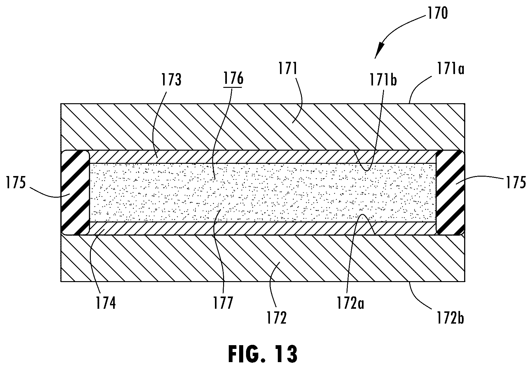 Patent US12611846 Figure 8 – Laminate window with edge protection