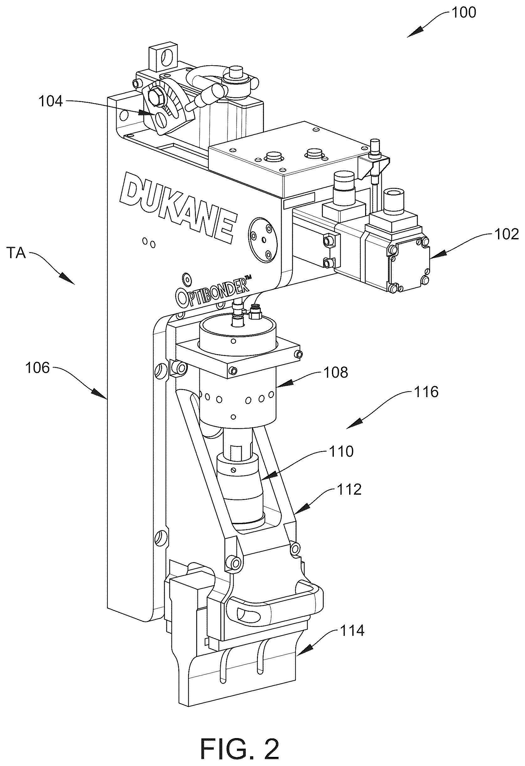 Patent US12611855 Figure 3 – Apparatus and a method for bonding webs of non-woven plastic material